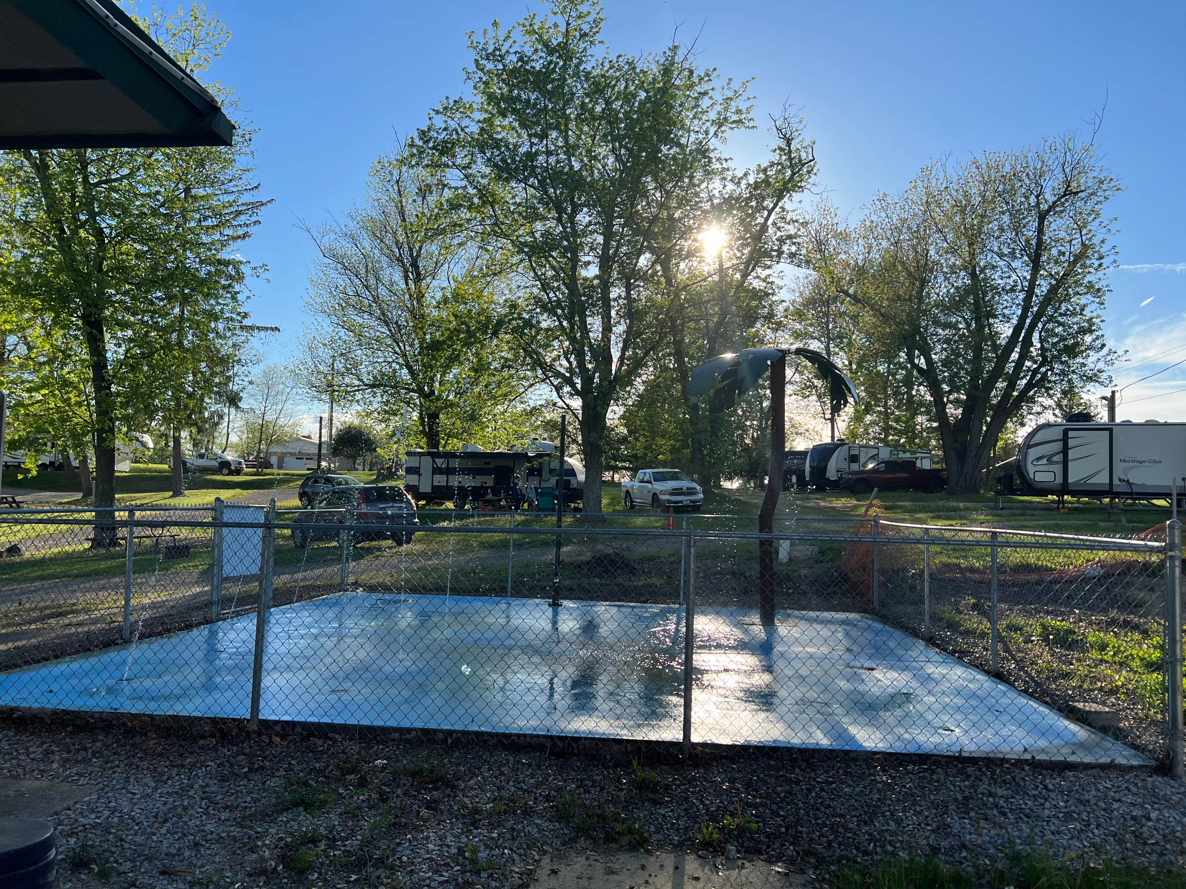 Camper-submitted photo at National Road Campground near Heath, OH