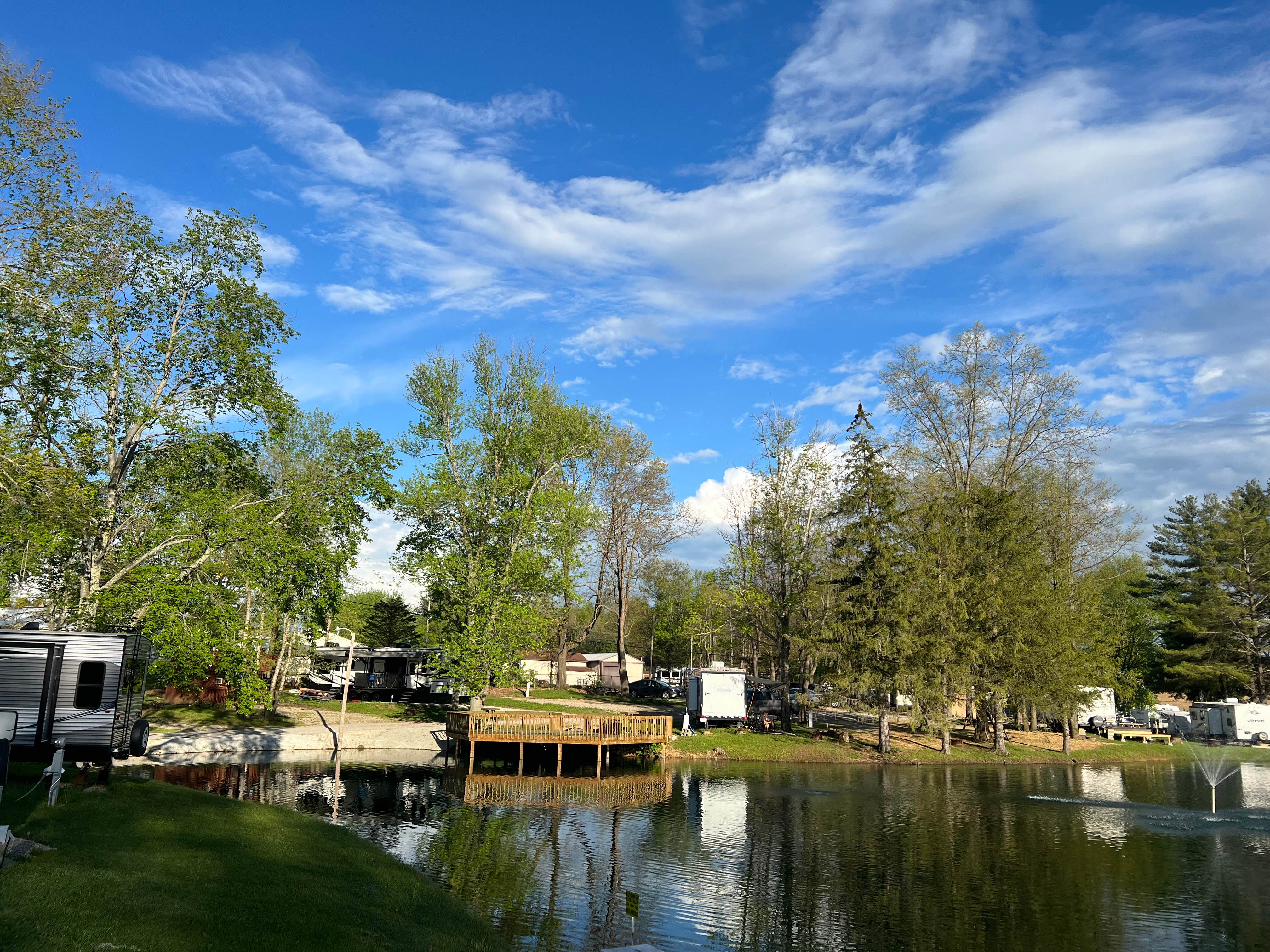 Camper-submitted photo at National Road Campground near Heath, OH