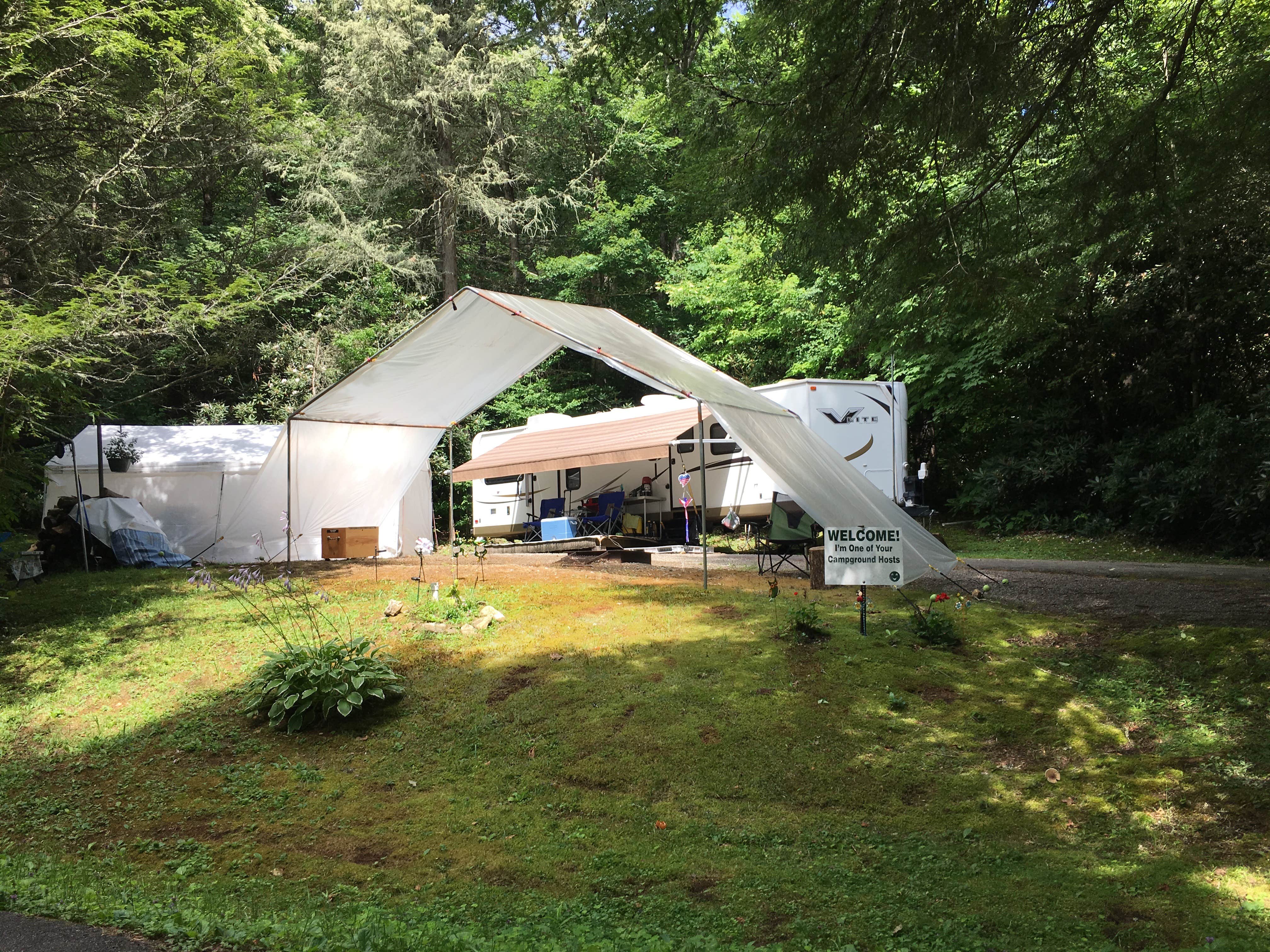 Asher K.'s photo at Standing Indian Campground near Franklin, NC