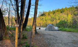 Camping near Off Grid Black Cap Yurt: Yogi Bear's Jellystone Park Camp-Resort, Glen Ellis, Glen, New Hampshire