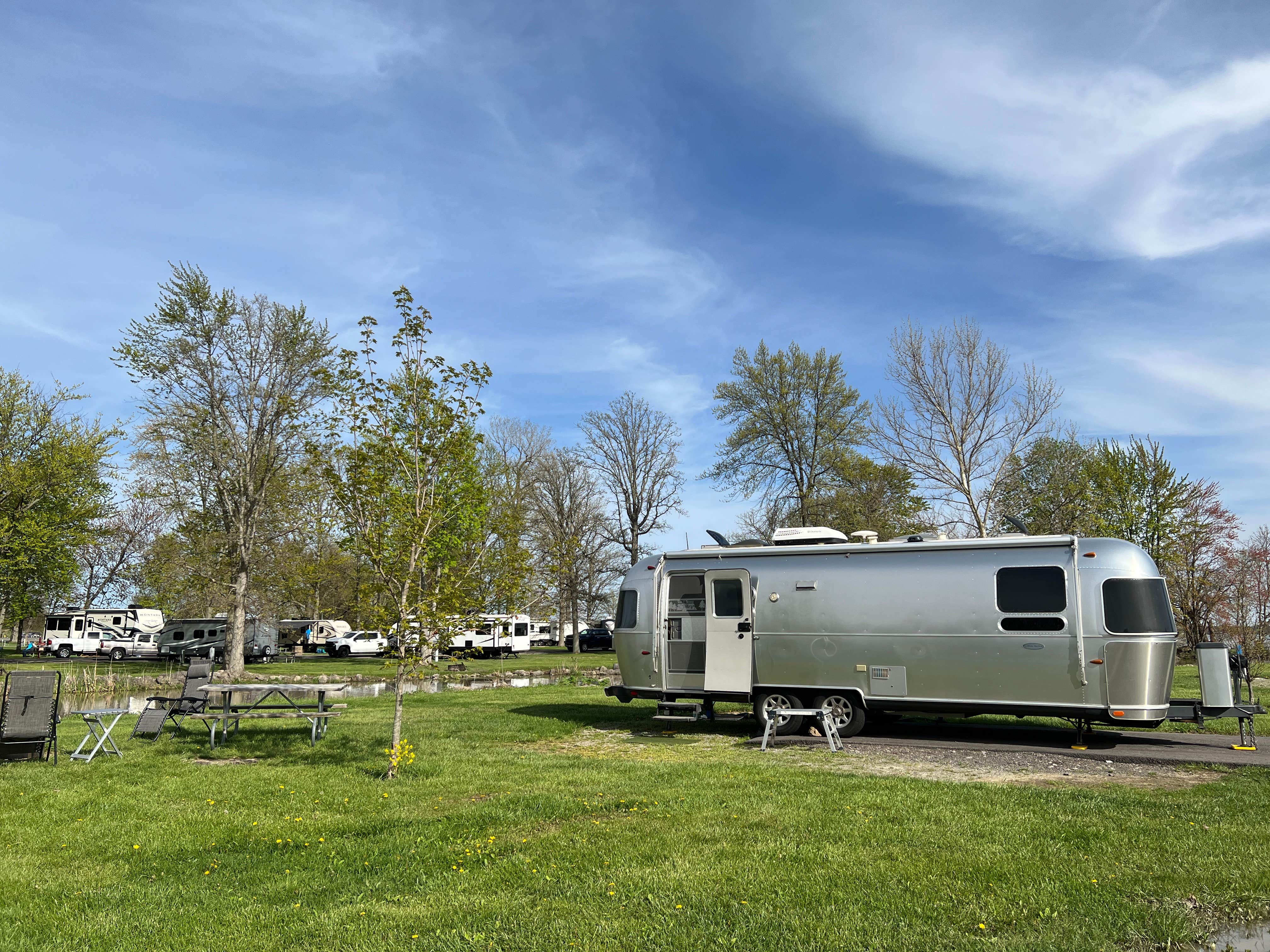 Napunani's photo of rv camping at Indian Lake State Park Campground near Lakeview, OH