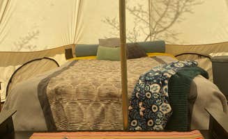 Eric L.'s photo of glamping accommodations at Schinzel Flats - Glamping Redefined! near Rio Grande National Forest