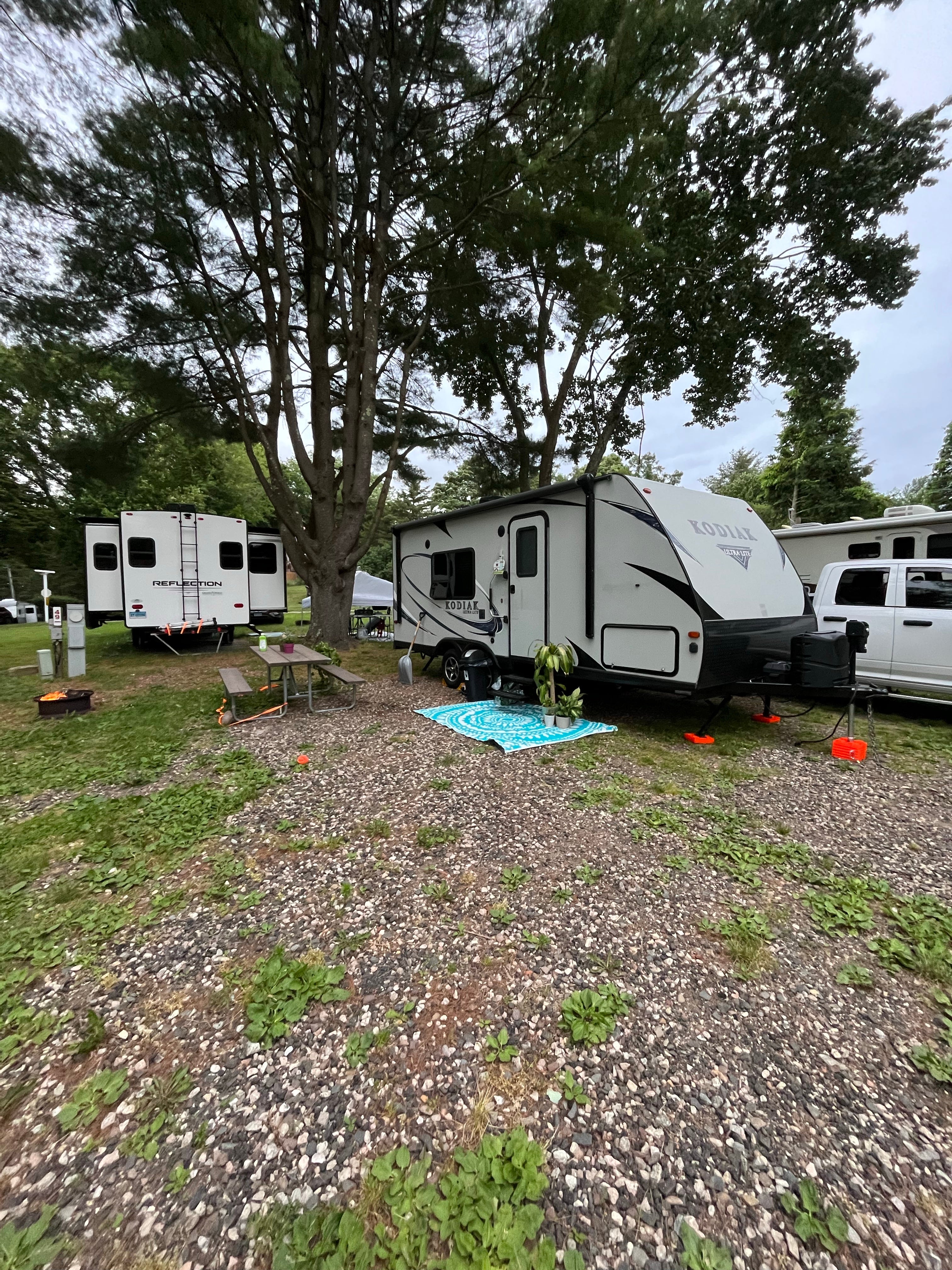 Camper submitted image from Wolf's Den Family Campground - 1