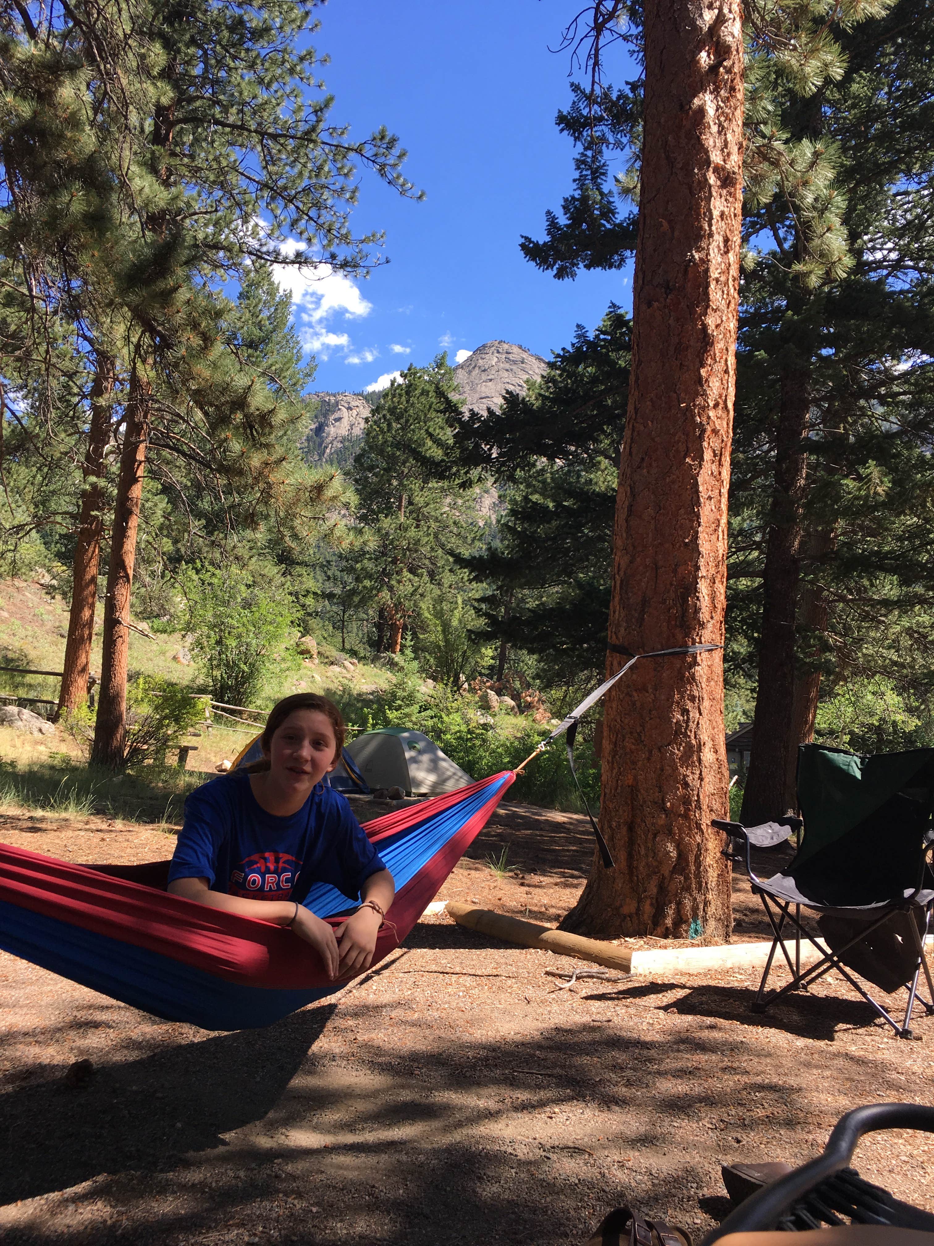 Camper submitted image from Aspenglen Campground — Rocky Mountain National Park - 4