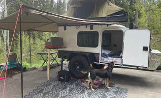 Jason's photo of camping with pets at Smith-Morehouse Campground near Coalville, UT
