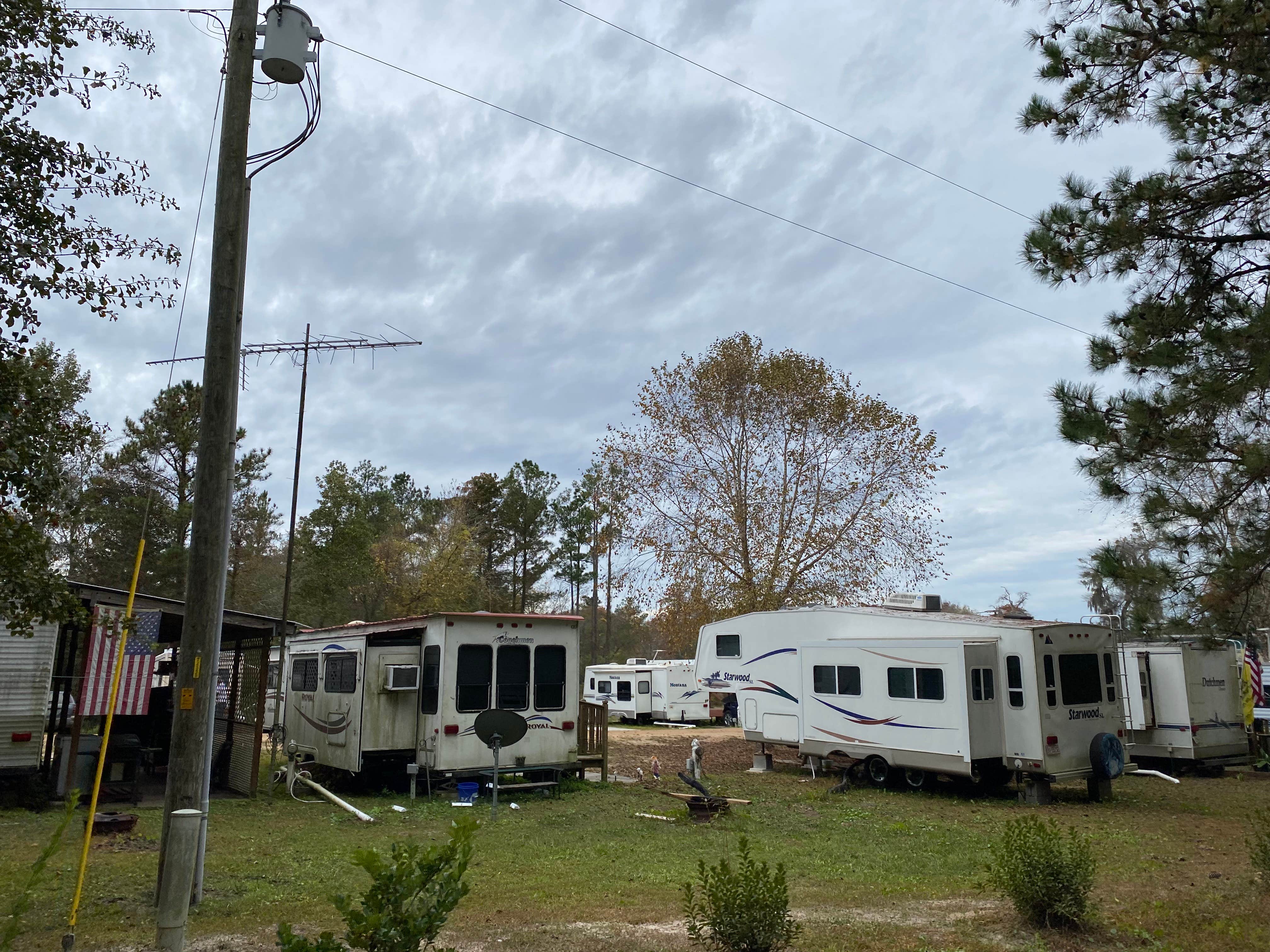 Stuart K.'s photo of rv camping at St Mary's River Fish Camp near Woodbine, GA