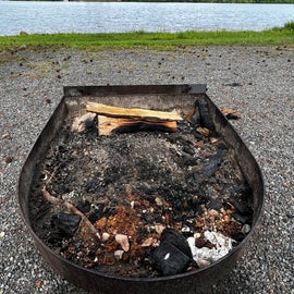 Site 68 campfire pit