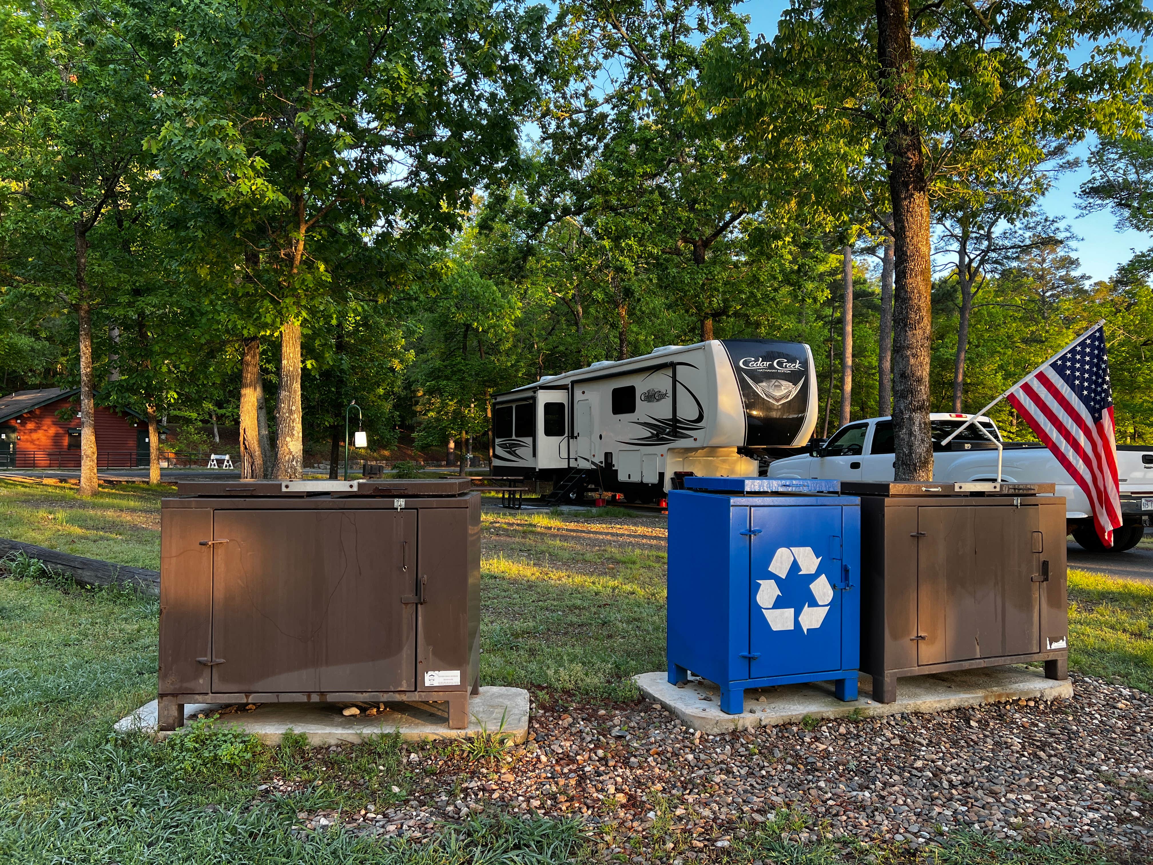 Napunani's photo of rv camping at Lake Catherine State Park Campground near Jones Mill, AR