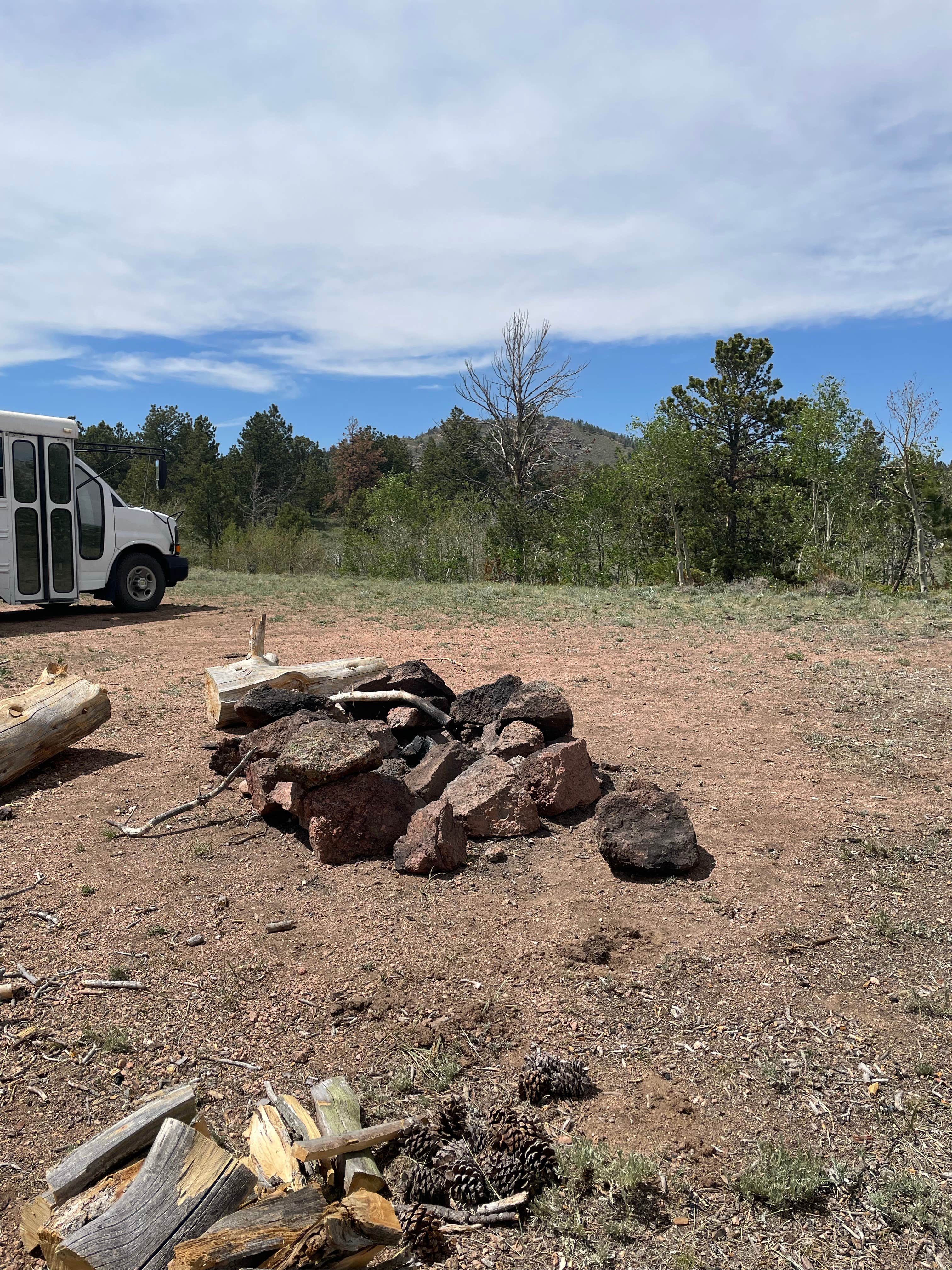 Camper-submitted photo at Upper Blaire Dispersed Camping near Buford, WY