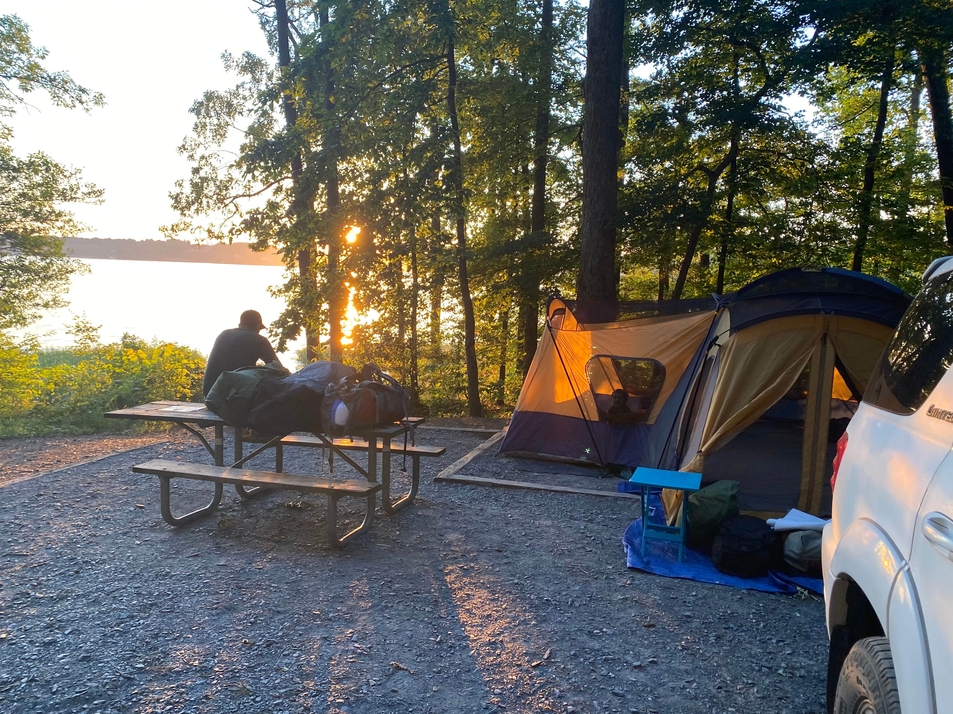 A P.'s photo at Badin Lake Campground near Cedar Grove, NC