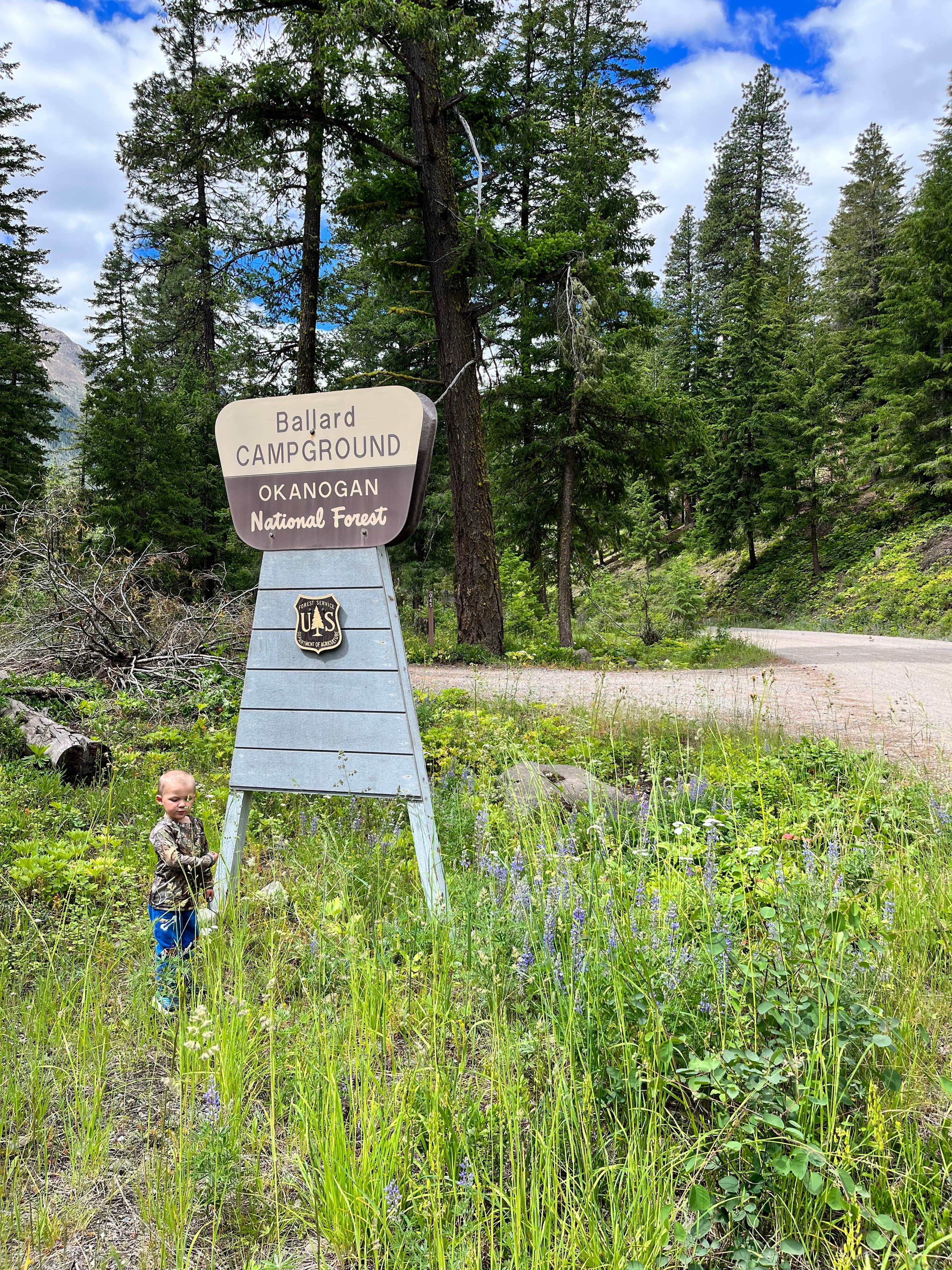 Camper-submitted photo at Okanogan National Forest Ballard Campground near Mazama, WA