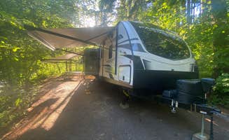Michelle K.'s photo of rv camping at Timberlake Campground & RV near Columbia River Gorge National Scenic Area