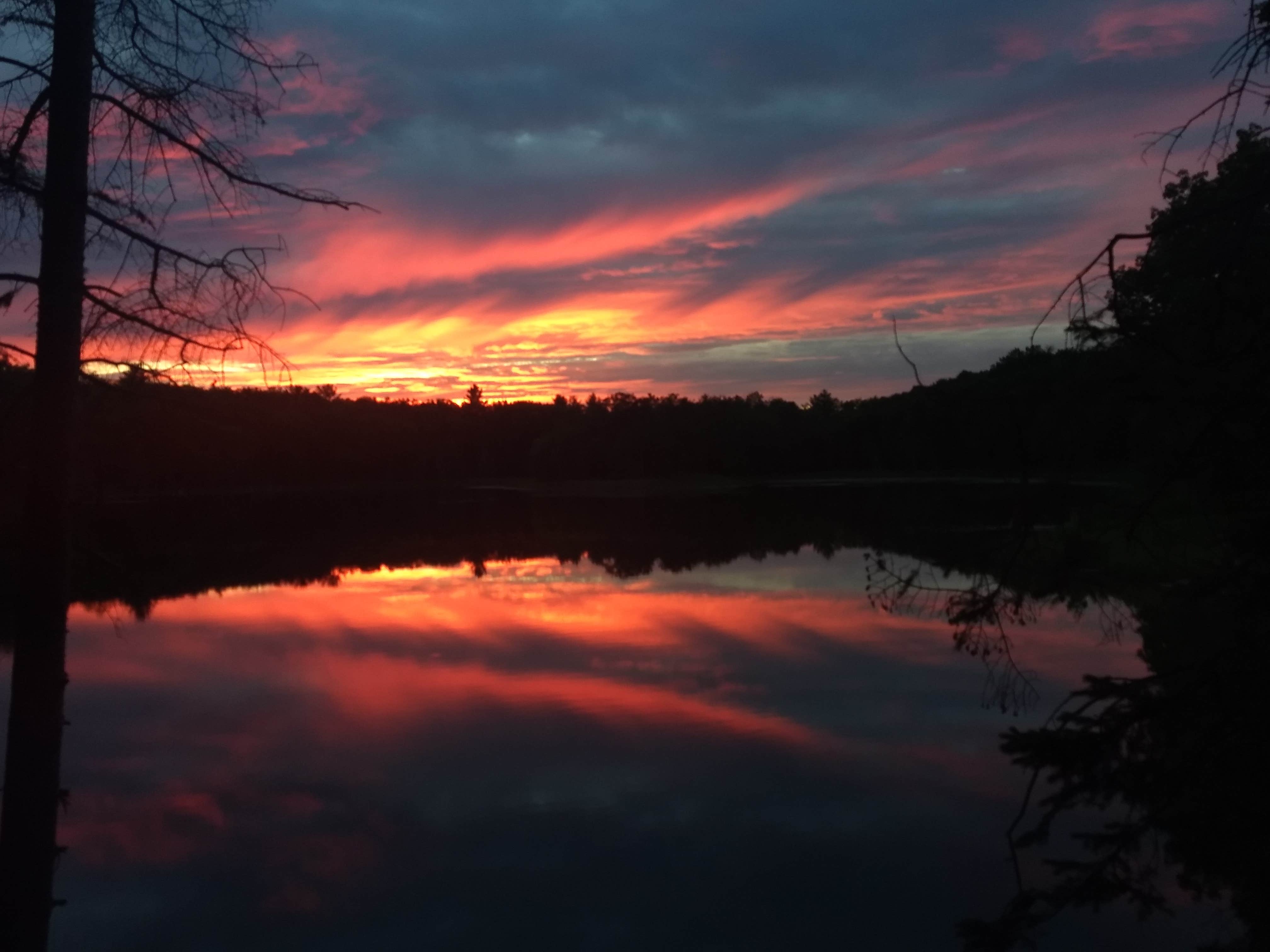 Camper-submitted photo at Trout Lake near Beaverton, MI