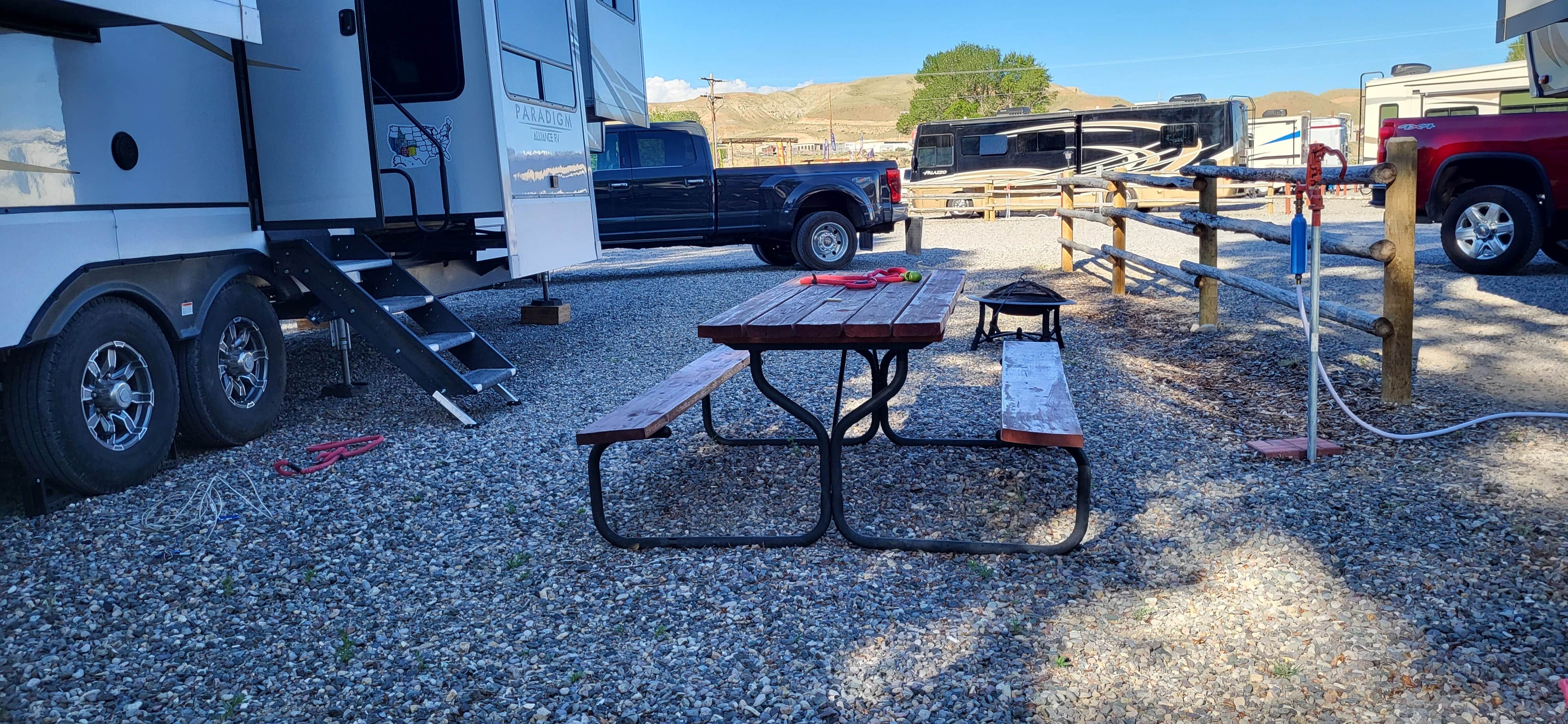 Roaming R.'s photo of rv camping at Windhaven RV Resort near Dubois, WY