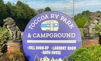 Camping near Lola’s glamping: Toccoa RV Park, Toccoa, Georgia