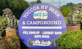 Camping near Toccoa Falls College RV Park - STUDENTS ONLY: Toccoa RV Park, Toccoa, Georgia