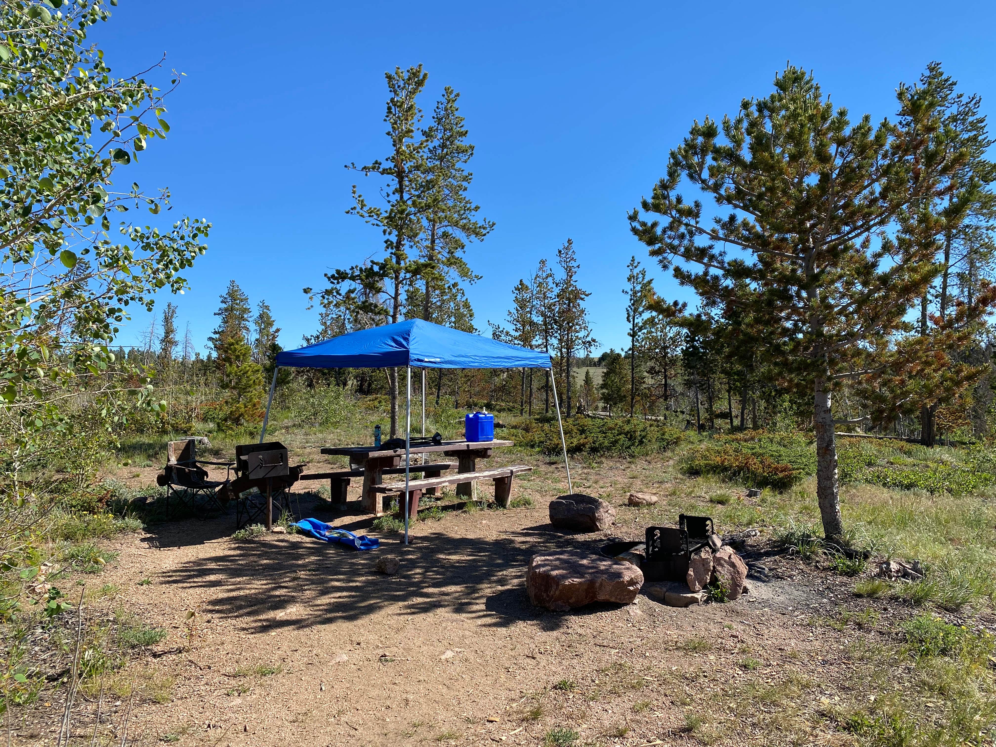 Casey L.'s photo at Yellow Pine Campground (Wy) near Buford, WY