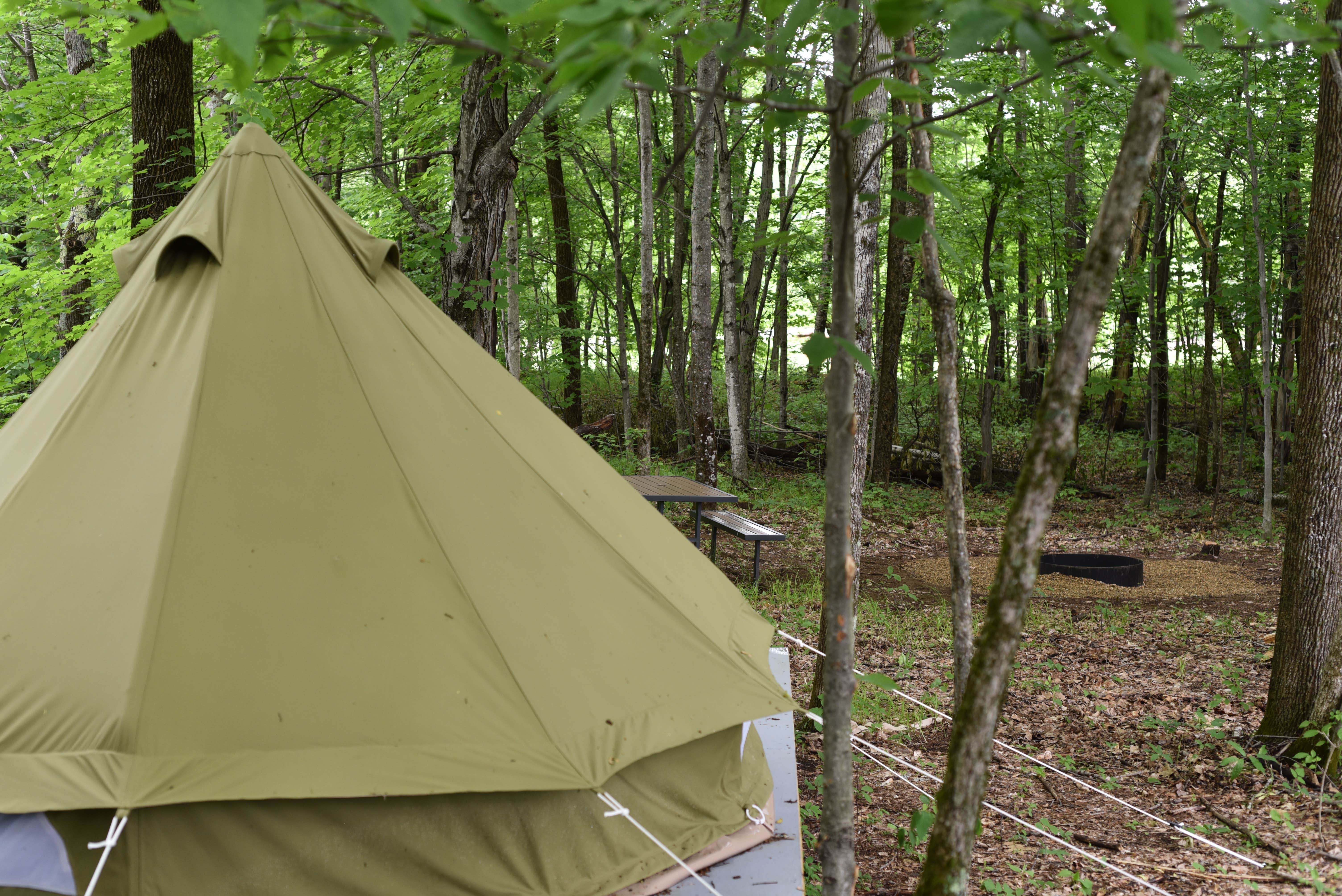 Camper-submitted photo at Baker Rocks near Lyme, NH