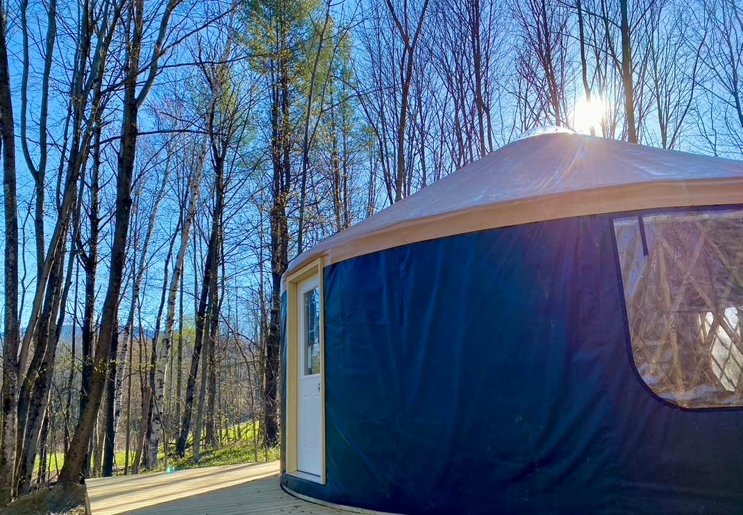 Camper-submitted photo at Baker Rocks near Dorchester, NH