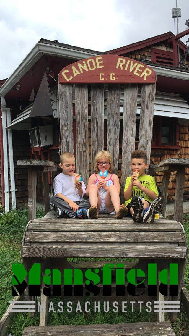 Camper-submitted photo at Canoe River Campground near Avon, MA