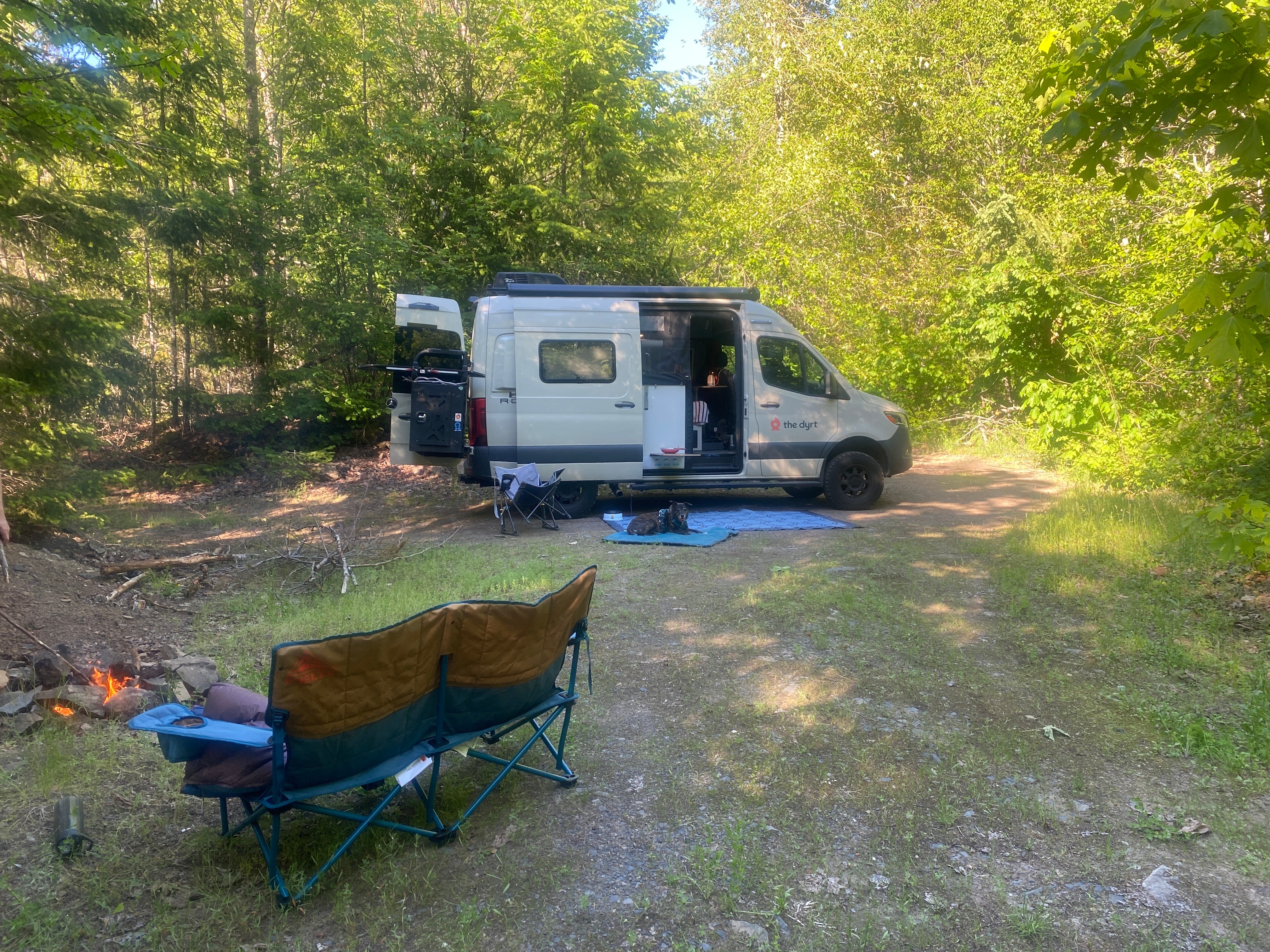 Camper submitted image from Dispersed Camping above Panther Creek Falls - 1