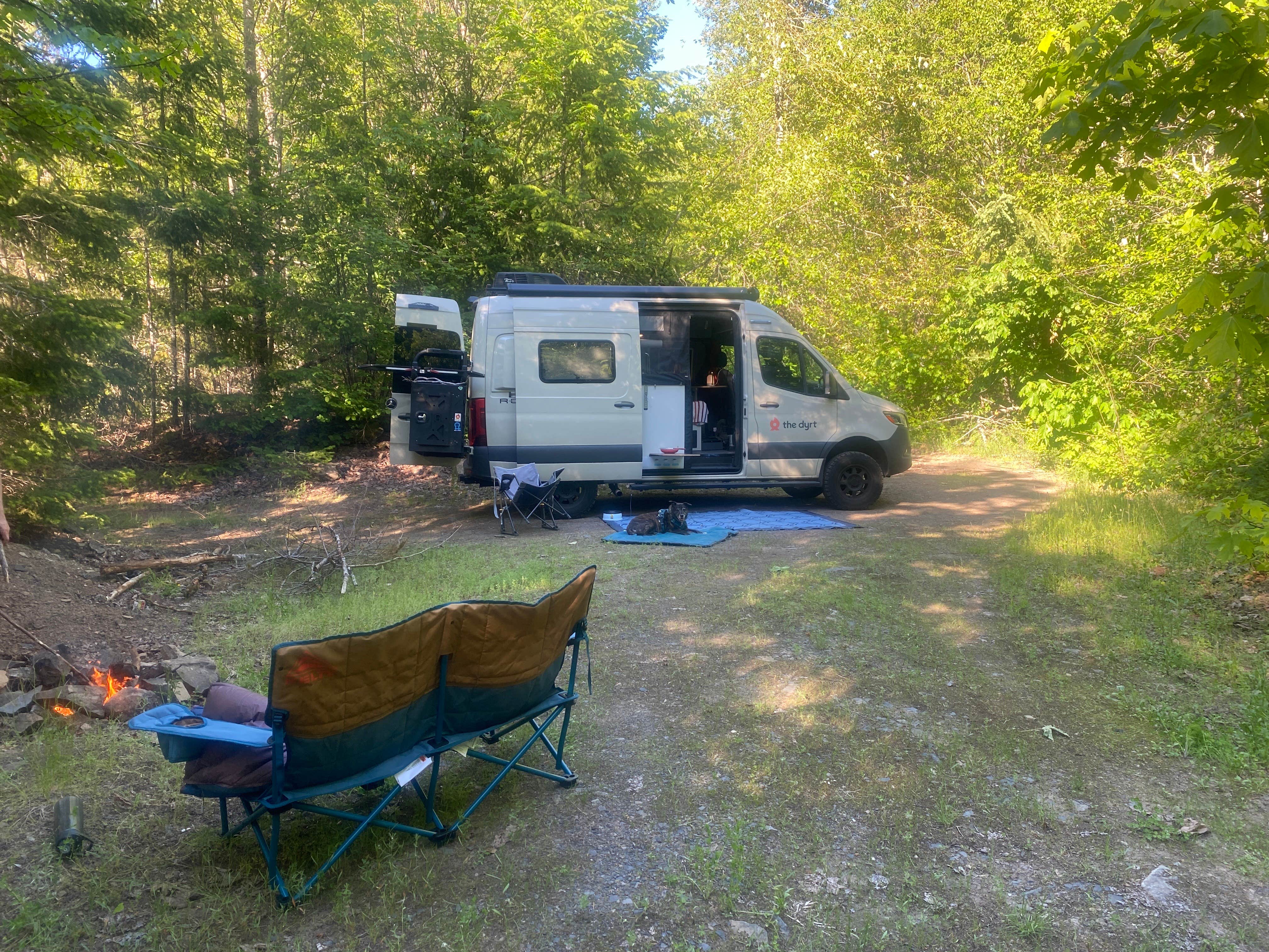 Camper submitted image from Dispersed Camping above Panther Creek Falls - 1