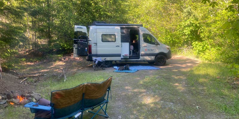 Camper submitted image from Dispersed Camping above Panther Creek Falls