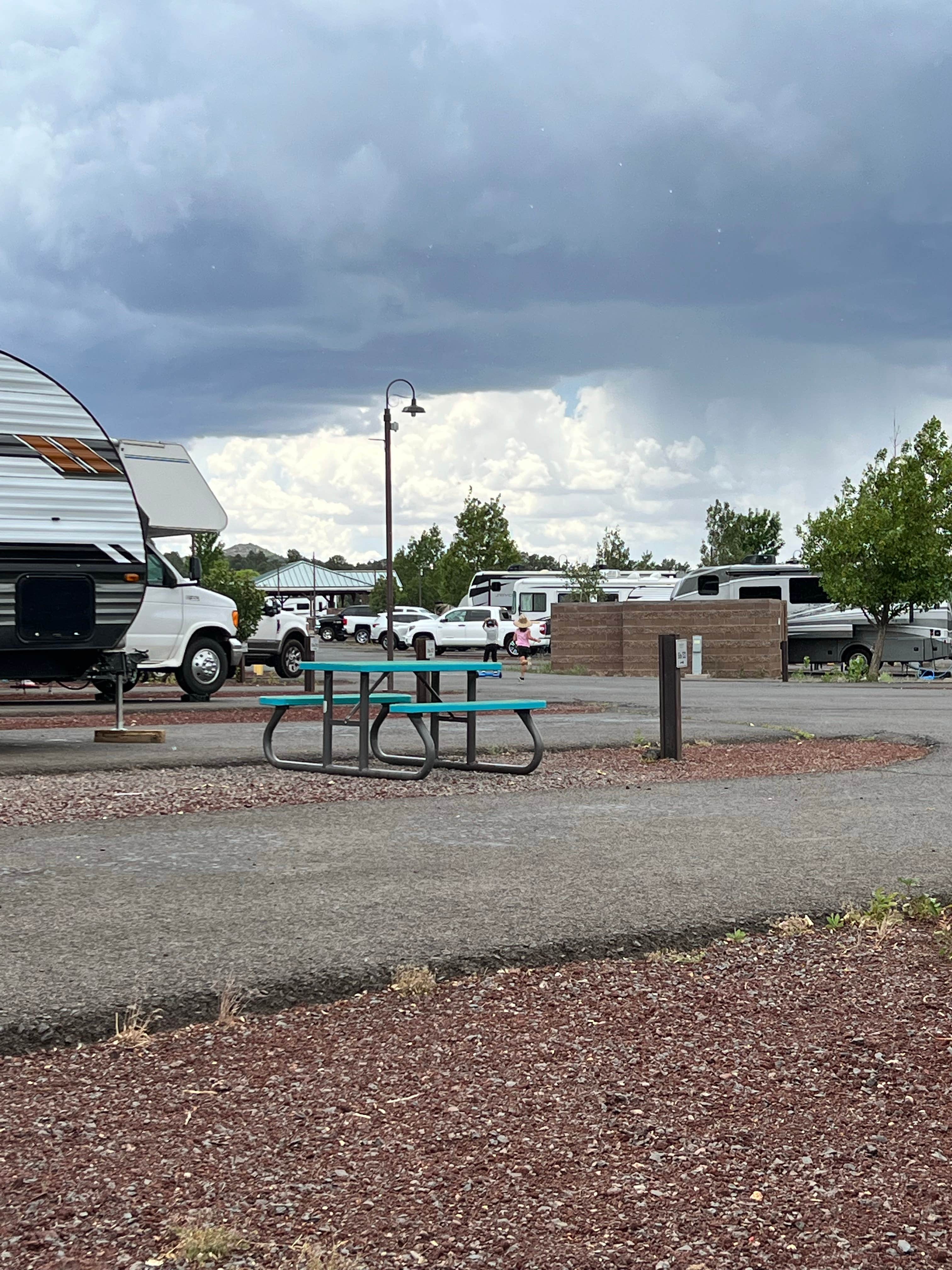 kyle's photo of rv camping at Grand Canyon Railway RV Park near Bellemont, AZ