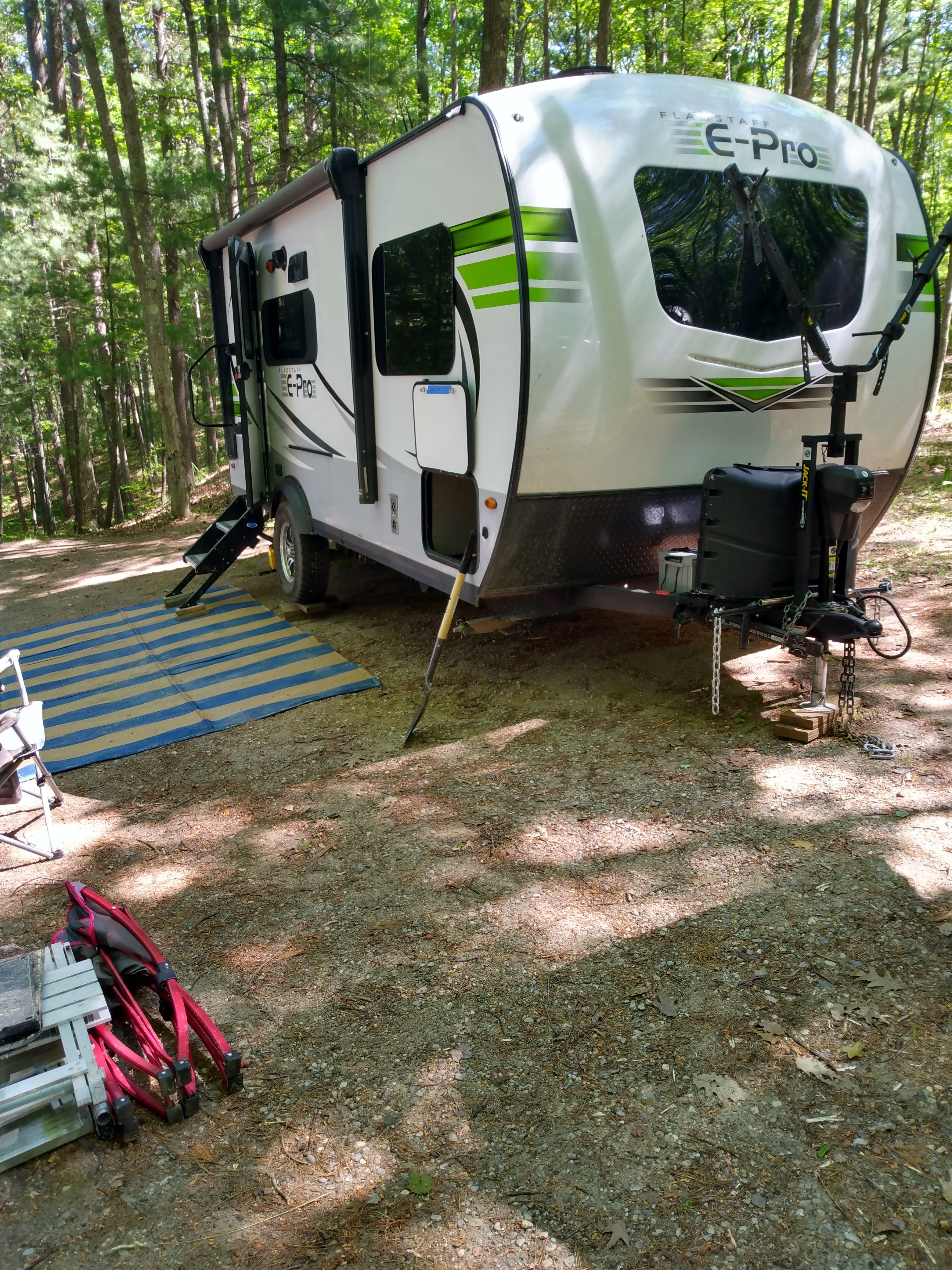 Camper submitted image from Guernsey Lake State Forest Campground - 1