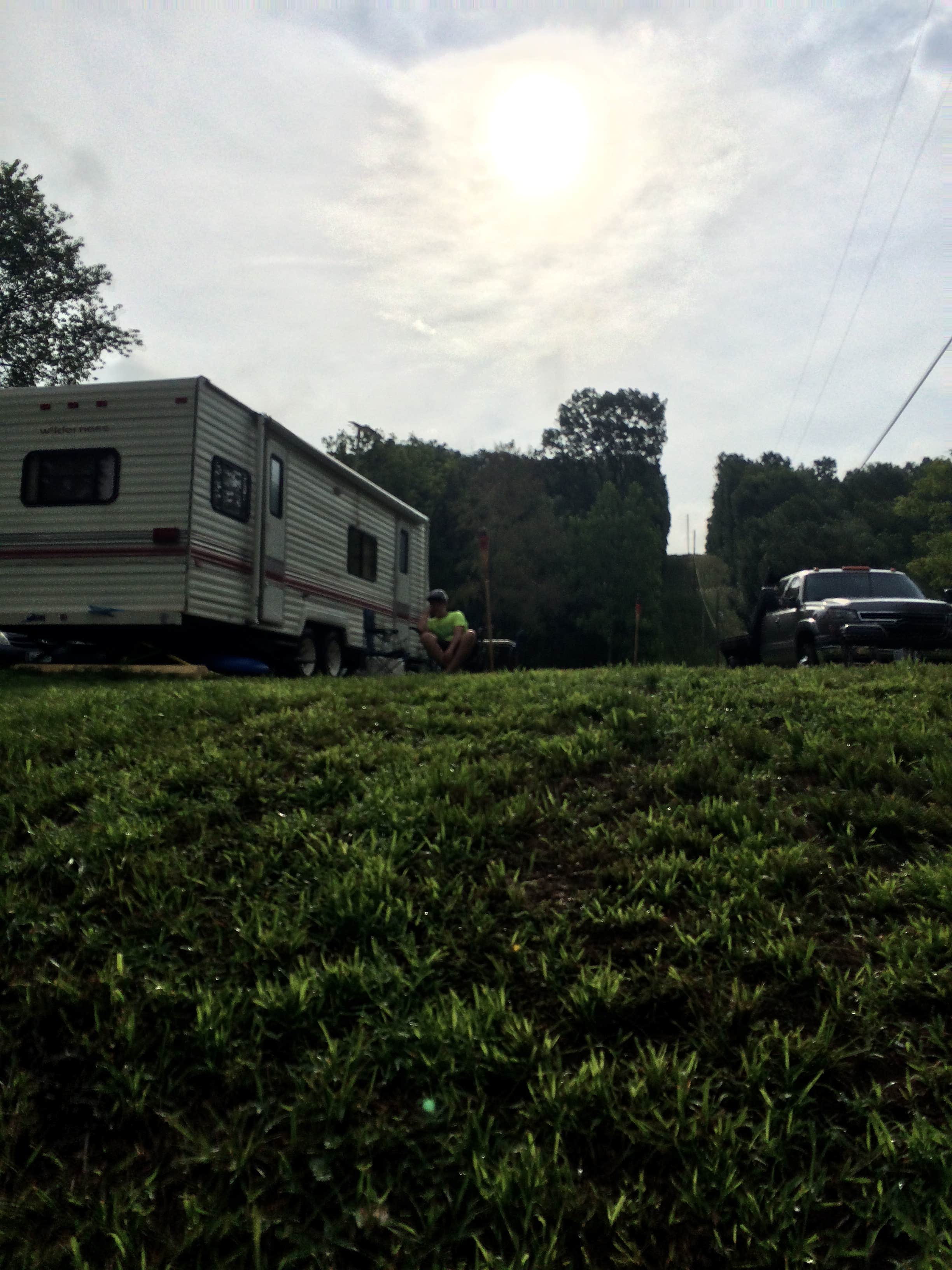 Crystal H.'s photo of rv camping at Twin Bridges Canoe Campground near Mansfield, MO