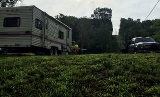 Crystal H.'s photo of rv camping at Twin Bridges Canoe Campground near Birch Tree, MO