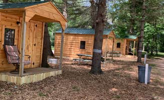 Mike B.'s photo of a cabin at Croton Dam Float Trips near Sparta, MI