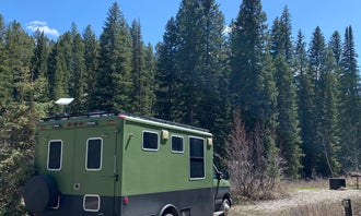 Camping near Moose Creek Ranch: Pine Creek Campground, Victor, Idaho