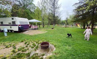 Nicole C.'s photo of rv camping at Indian Valley Campground & Canoe Livery near Cannonsburg, MI
