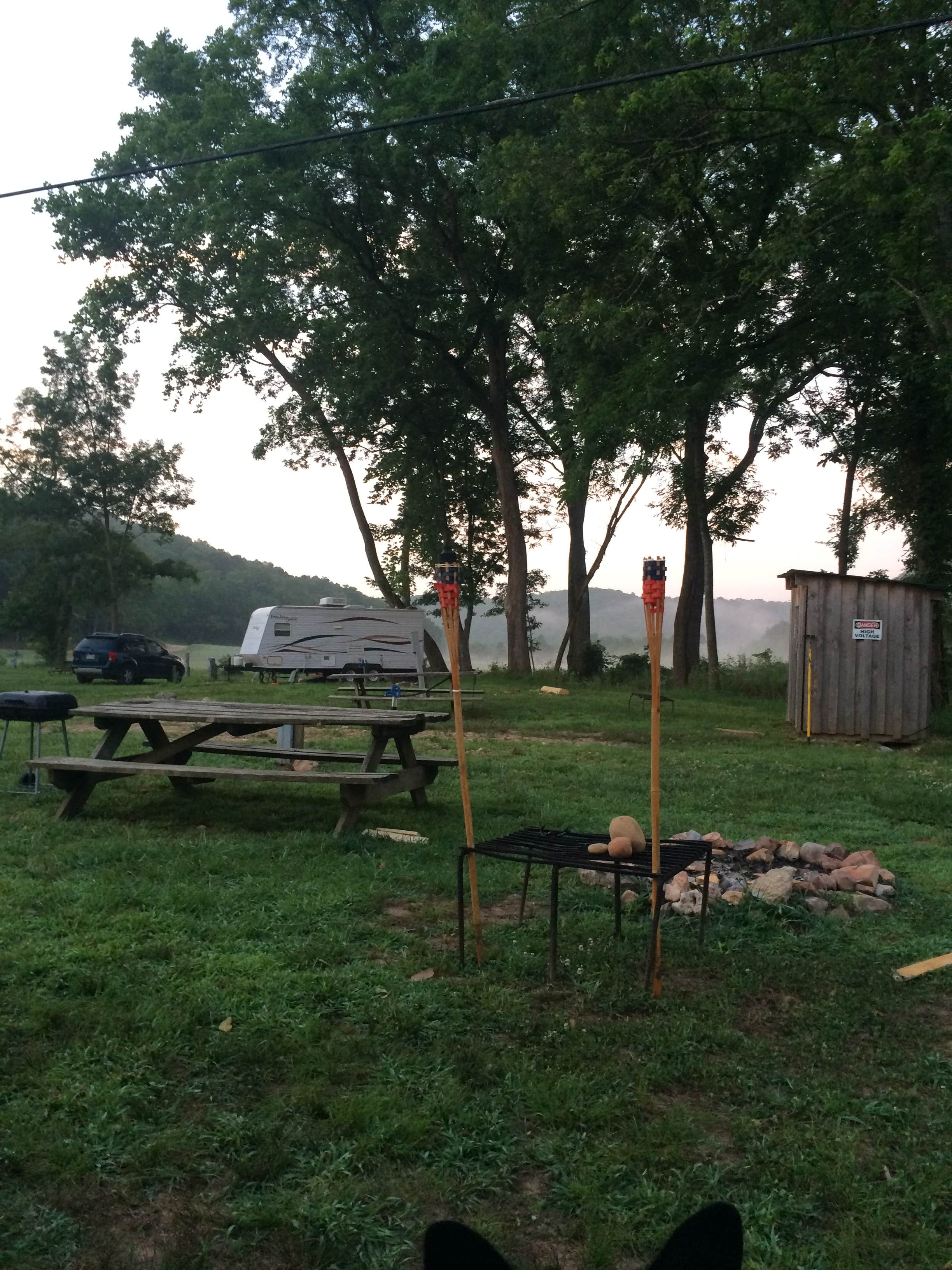 Camper submitted image from Twin Bridges Canoe Campground - 1