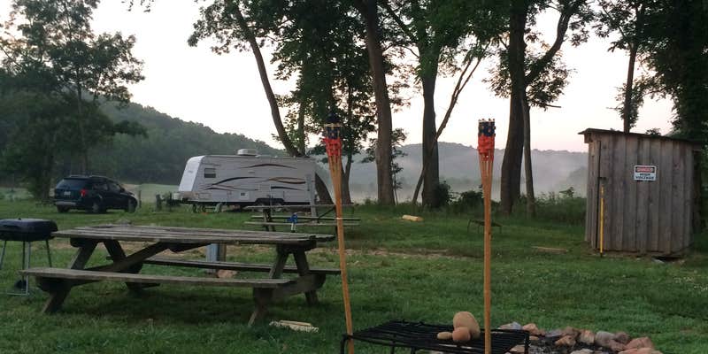 Camper submitted image from Twin Bridges Canoe Campground