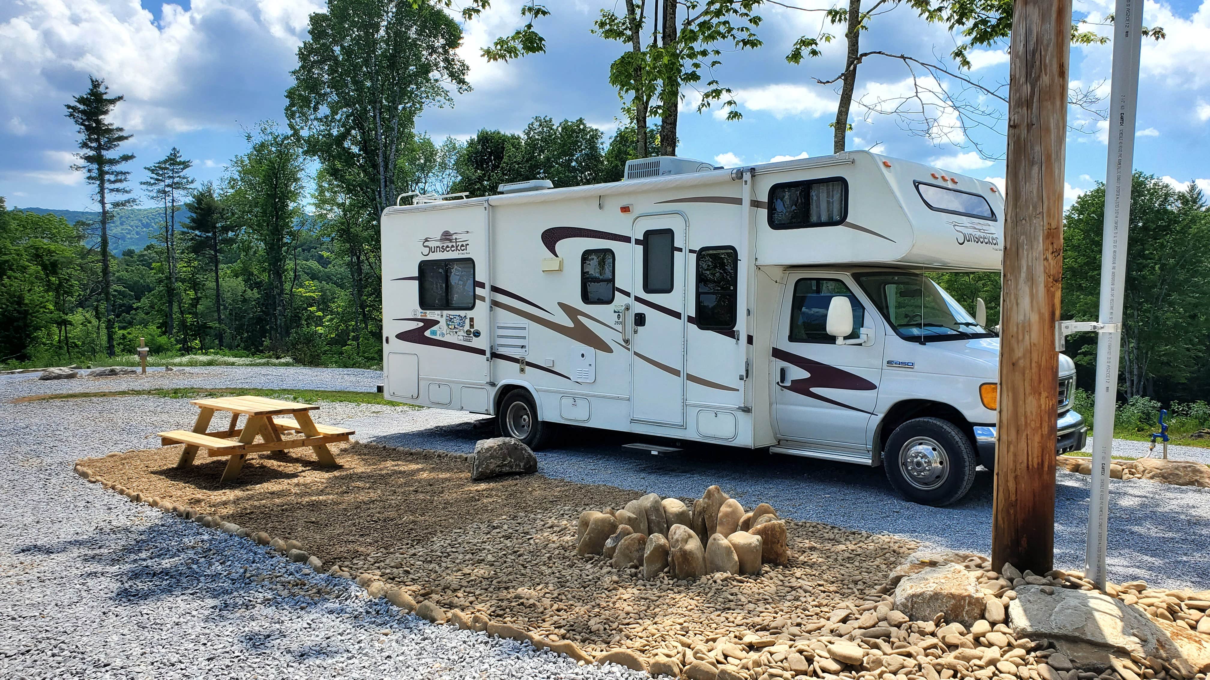 Camping near Down by the River Campground - 55+: Wiseman Ridge, Linville Falls, North Carolina