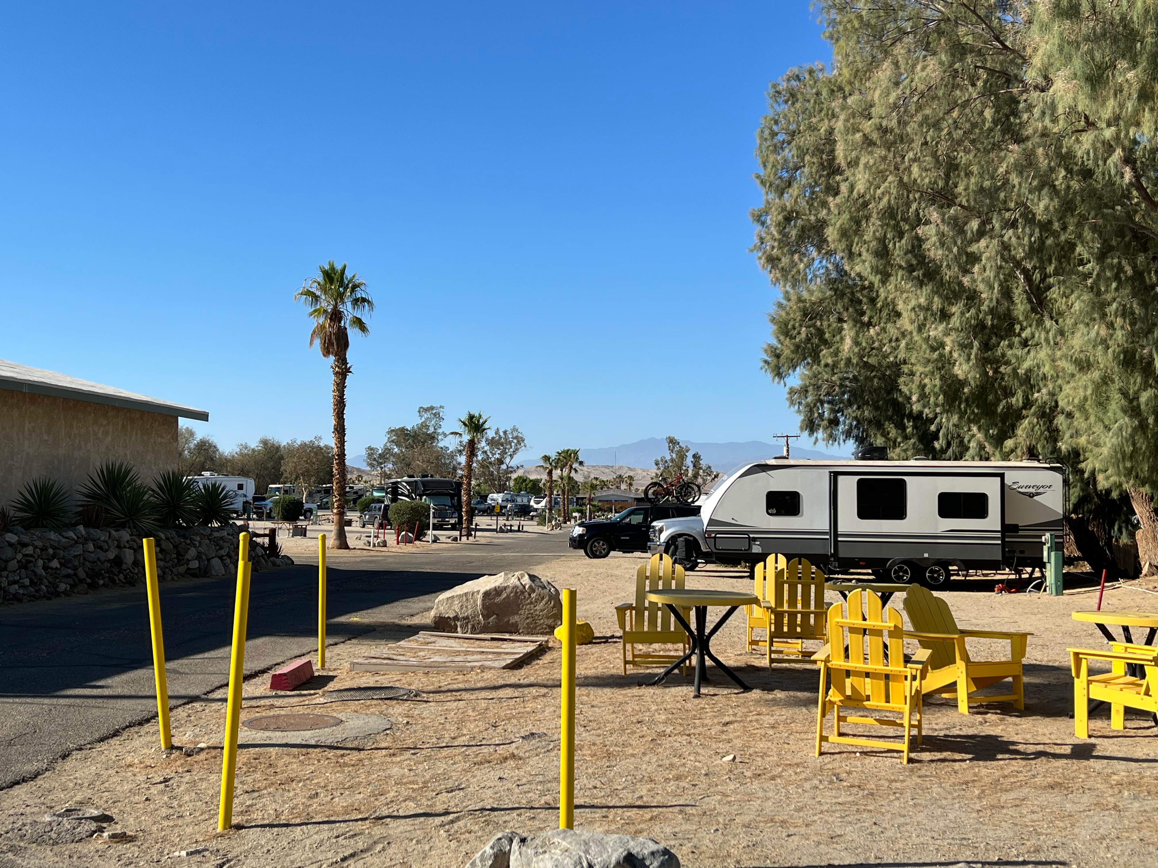 Jan D.'s photo of rv camping at Caliente Springs RV Resort near Morongo Valley, CA