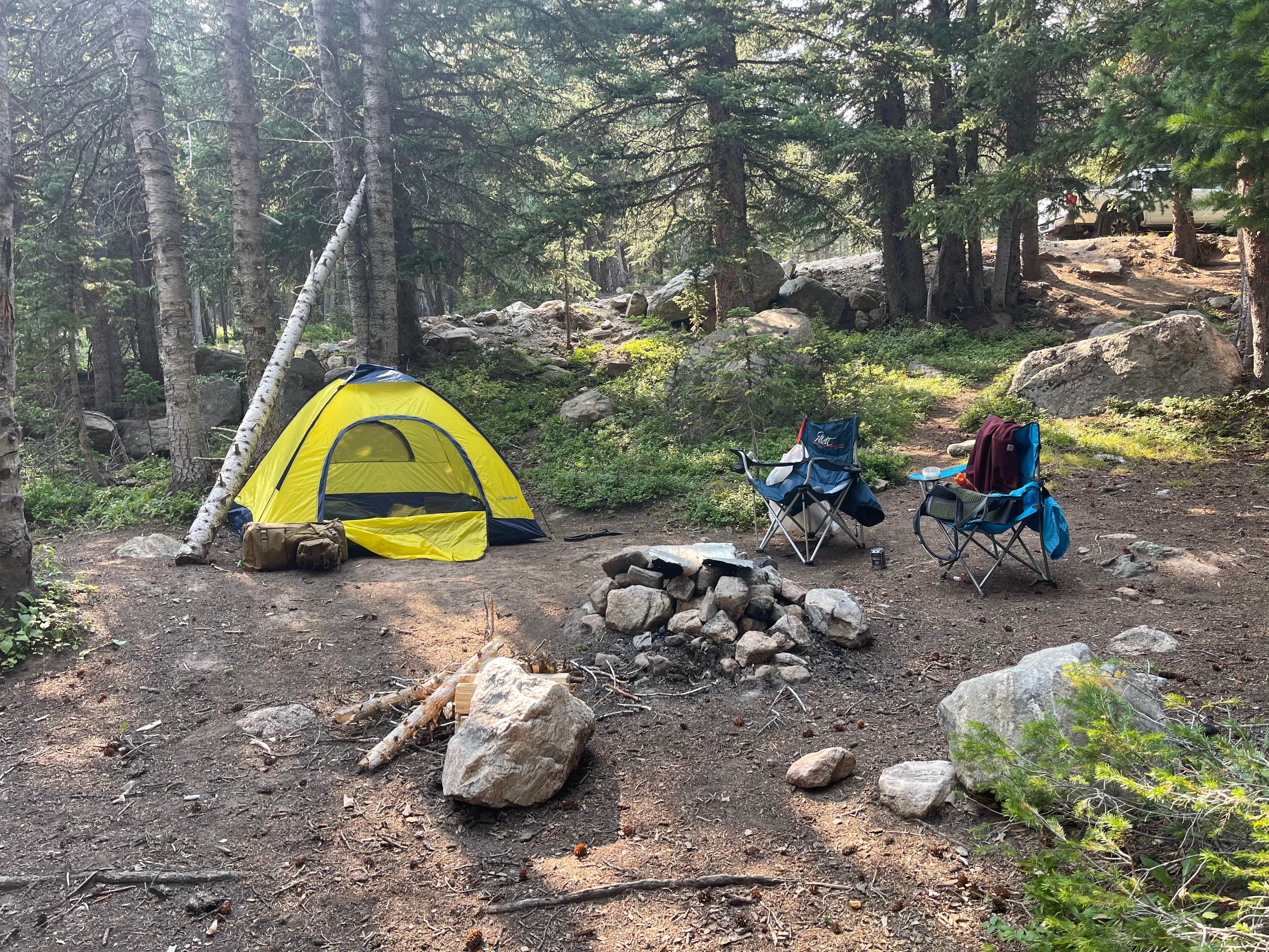 Camper-submitted photo at Fall River Reservoir Dispersed Camping Trail near Silver Plume, CO