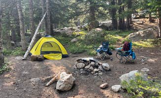 Andrew W.'s photo of tent camping at Fall River Reservoir Dispersed Camping Trail in Colorado