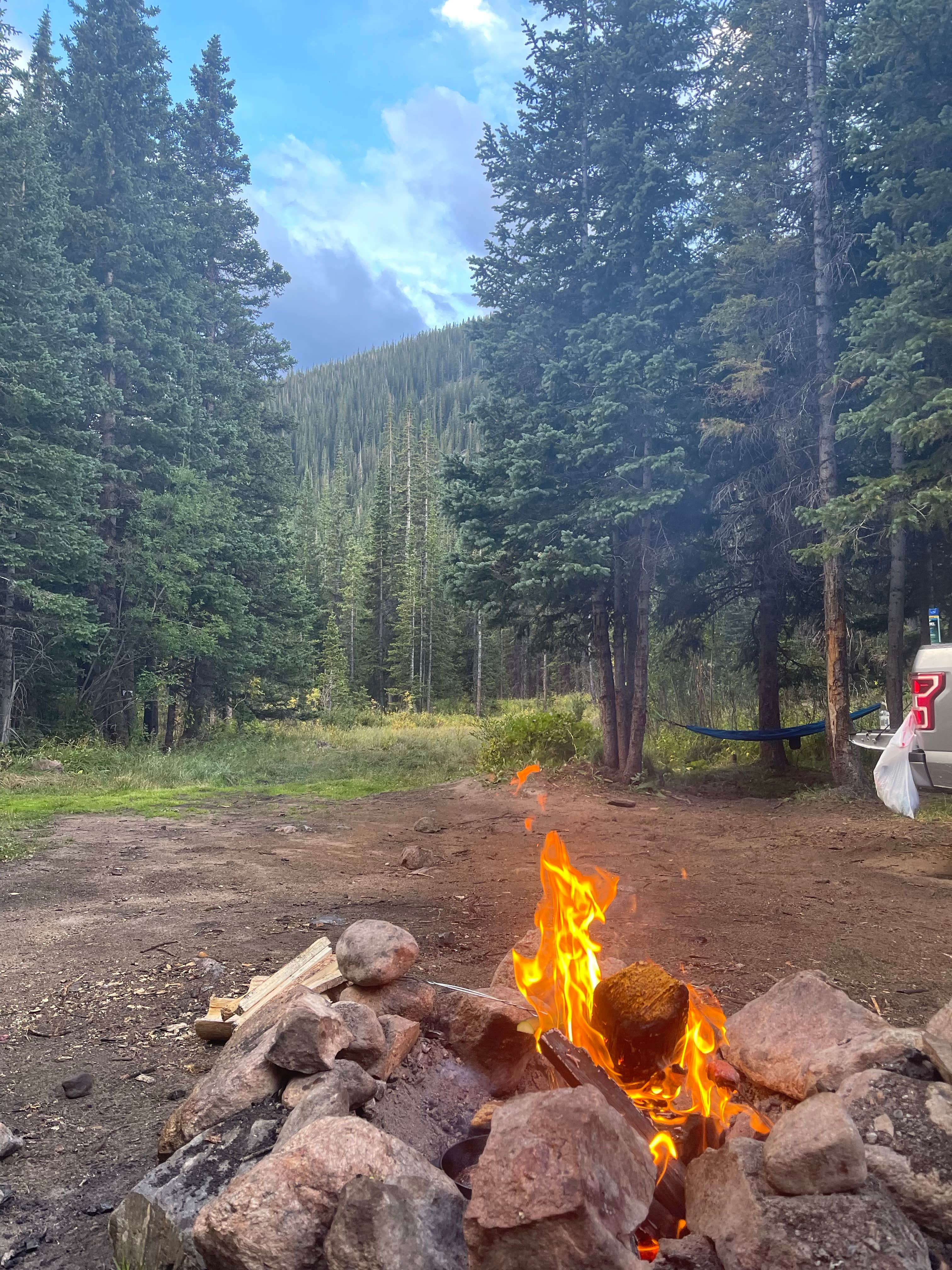 Camper submitted image from Fall River Reservoir Dispersed Camping Trail - 1