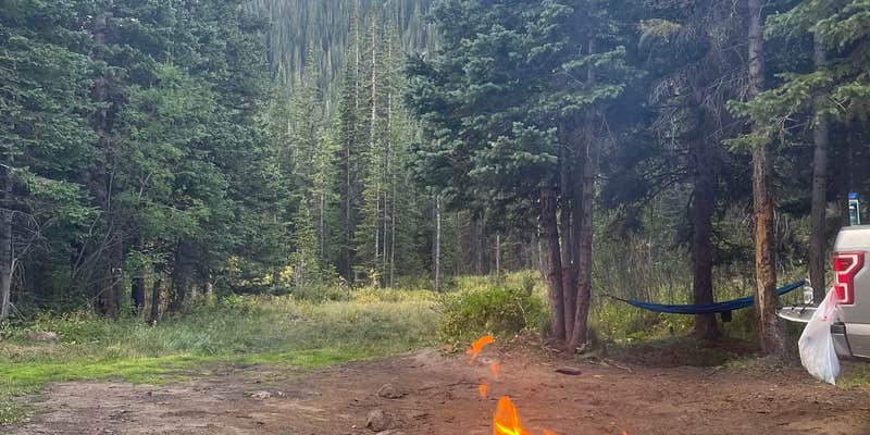 Camper submitted image from Fall River Reservoir Dispersed Camping Trail