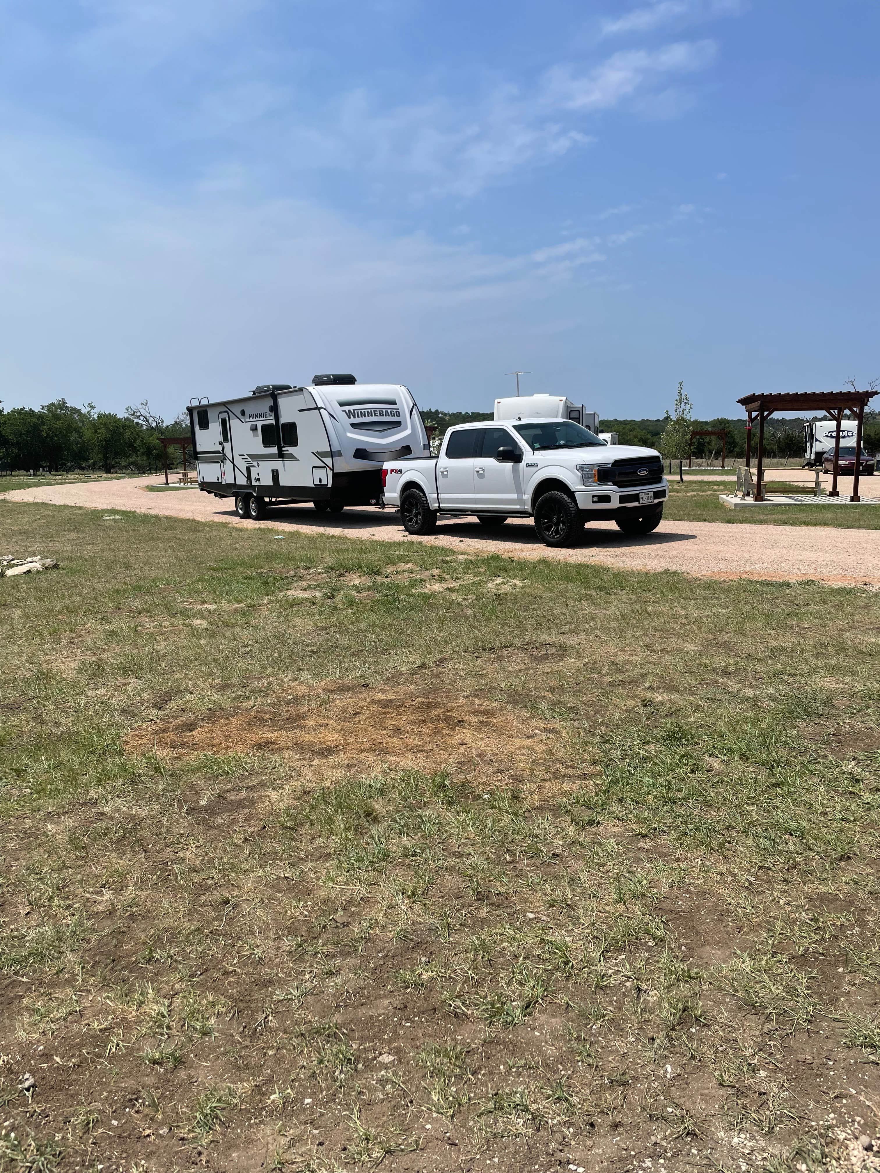 Camper-submitted photo at Limestone Charm RV Park near Stonewall, TX