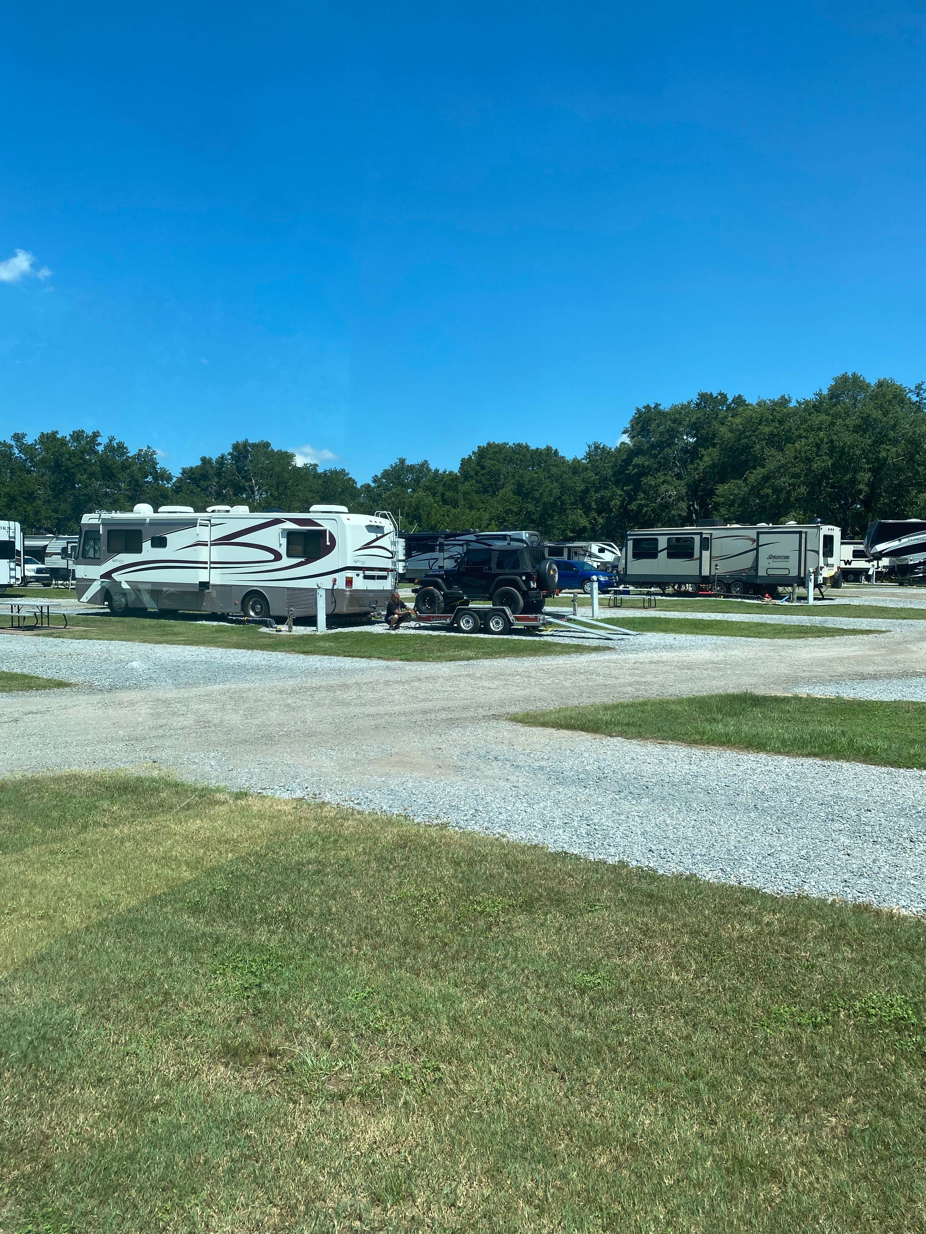 Andrea P.'s photo of rv camping at Pensacola RV Park near Lillian, AL