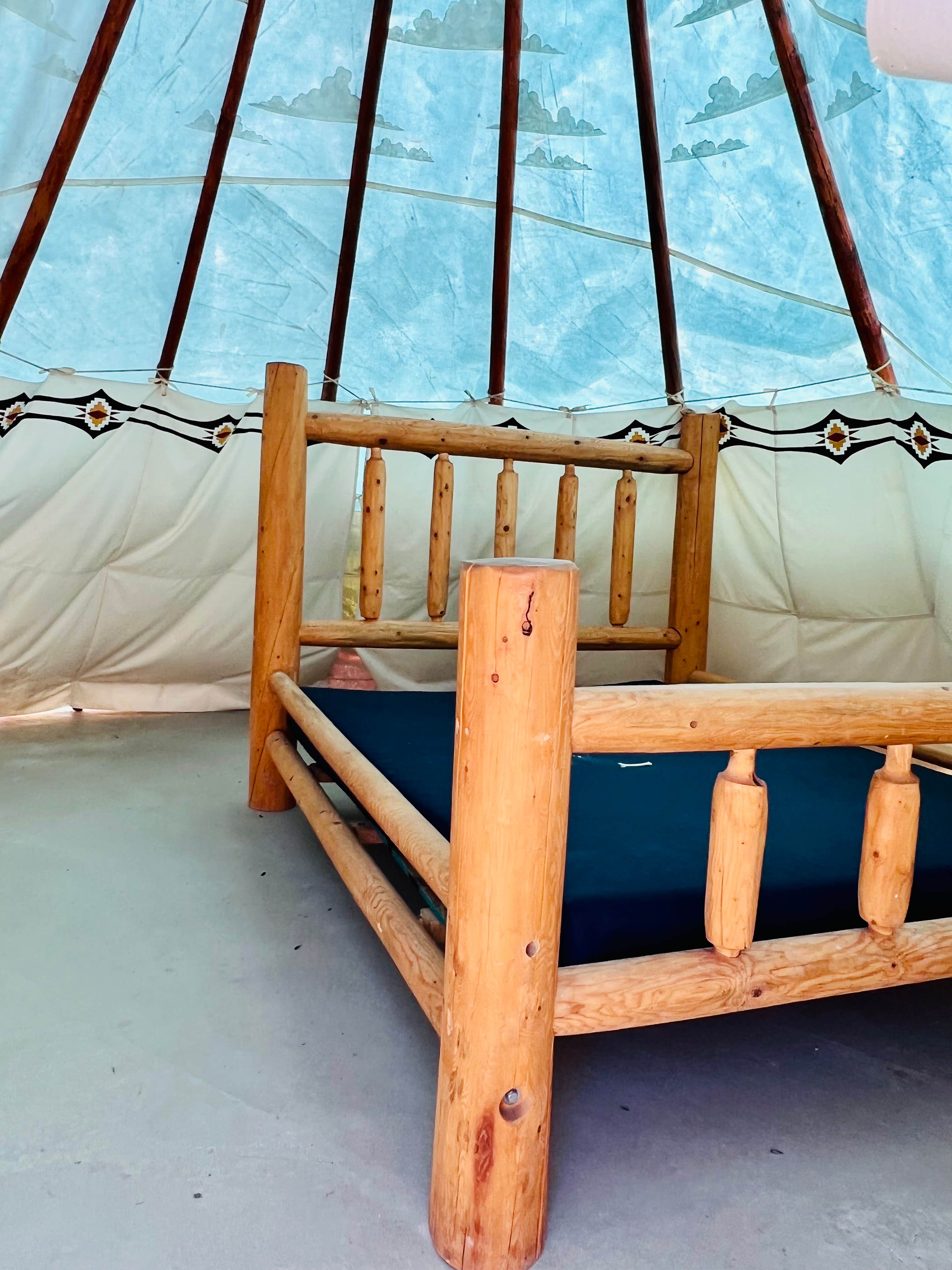 Love4travel T.'s photo of glamping accommodations at Devils Tower KOA near Beulah, WY
