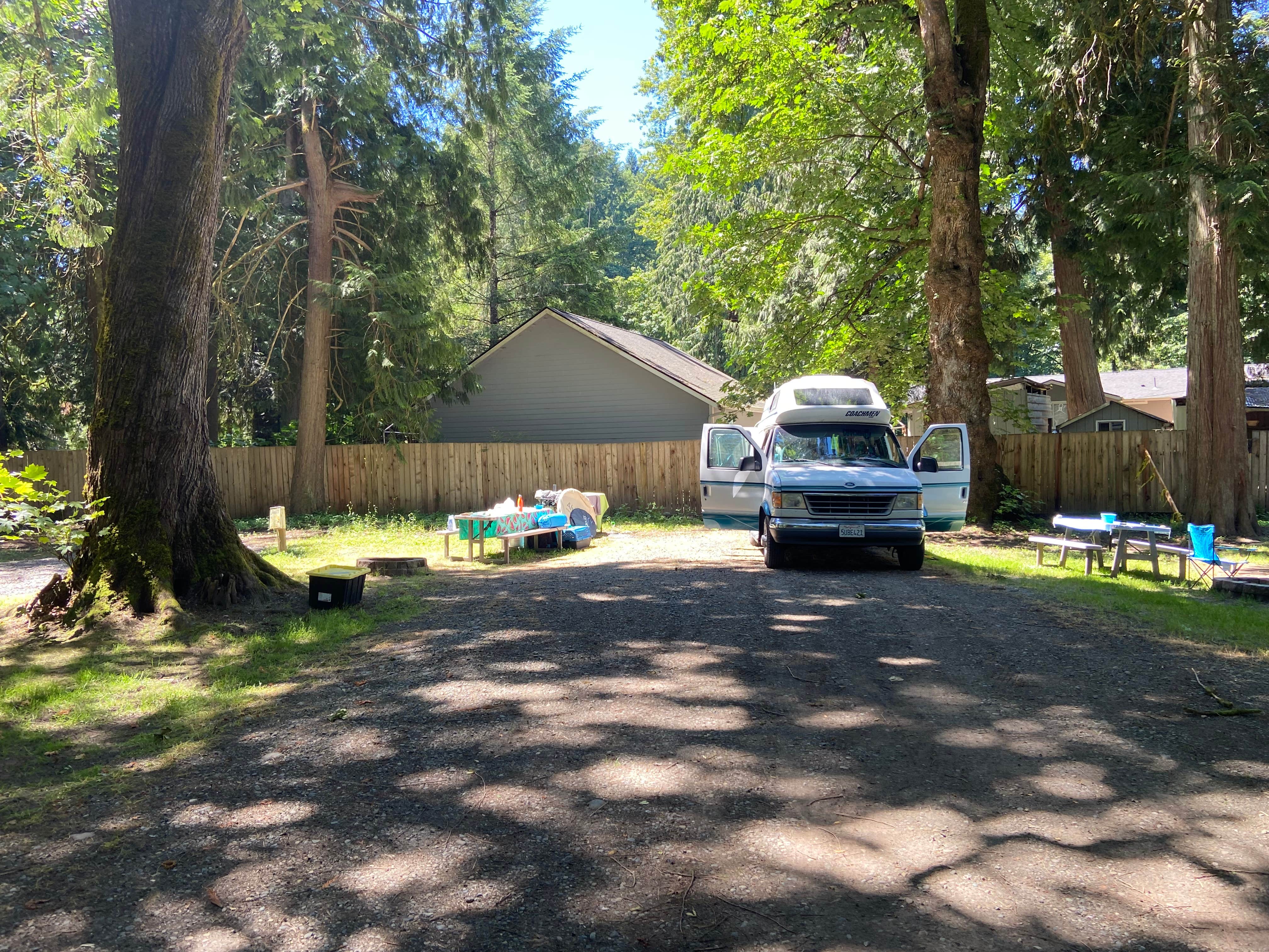 nathan K.'s photo of rv camping at Riverbend Campground near Lacey, WA