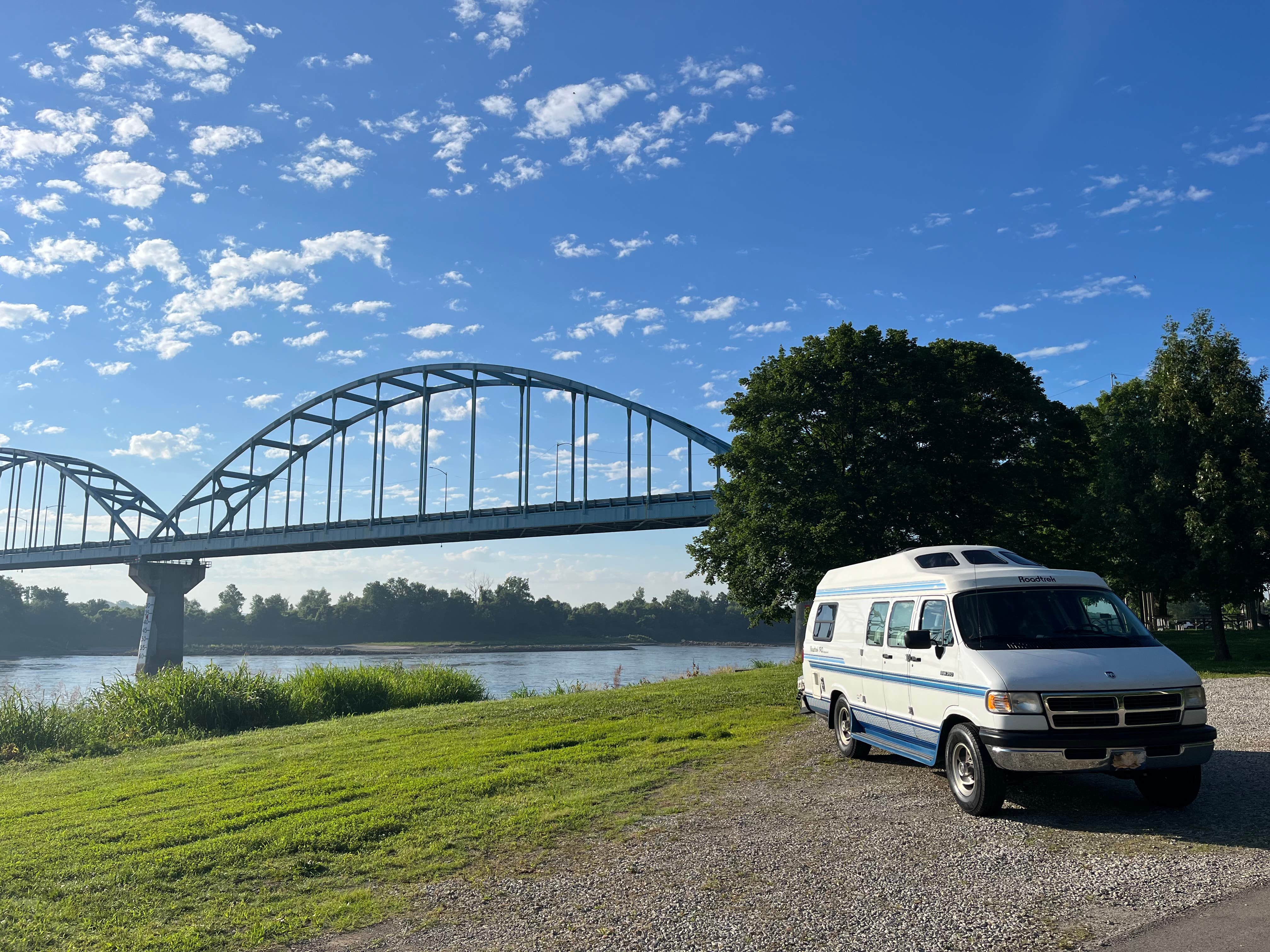Aaron L.'s photo of rv camping at Riverfront Park Campground near Amazonia, MO