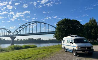 Aaron L.'s photo of rv camping at Riverfront Park Campground near Parkville, MO