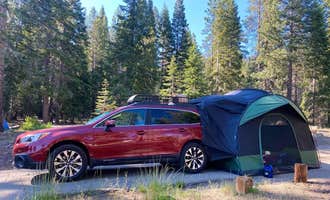 Camping near Rock Creek (sierra Natl Fores): Deer creek campground , Lakeshore, California