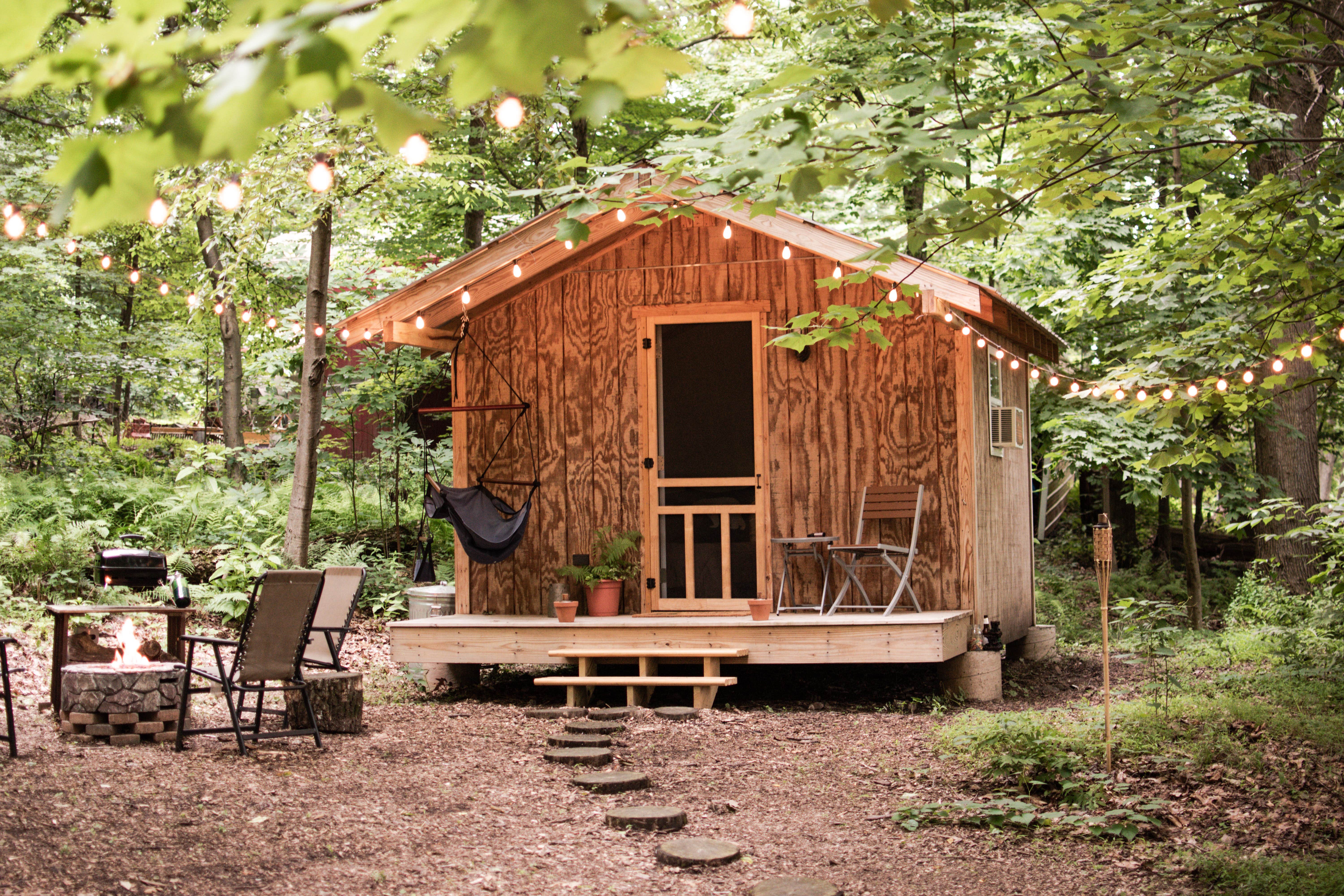 Tracey B.'s photo of a cabin at Mount Wilson near Duncannon, PA